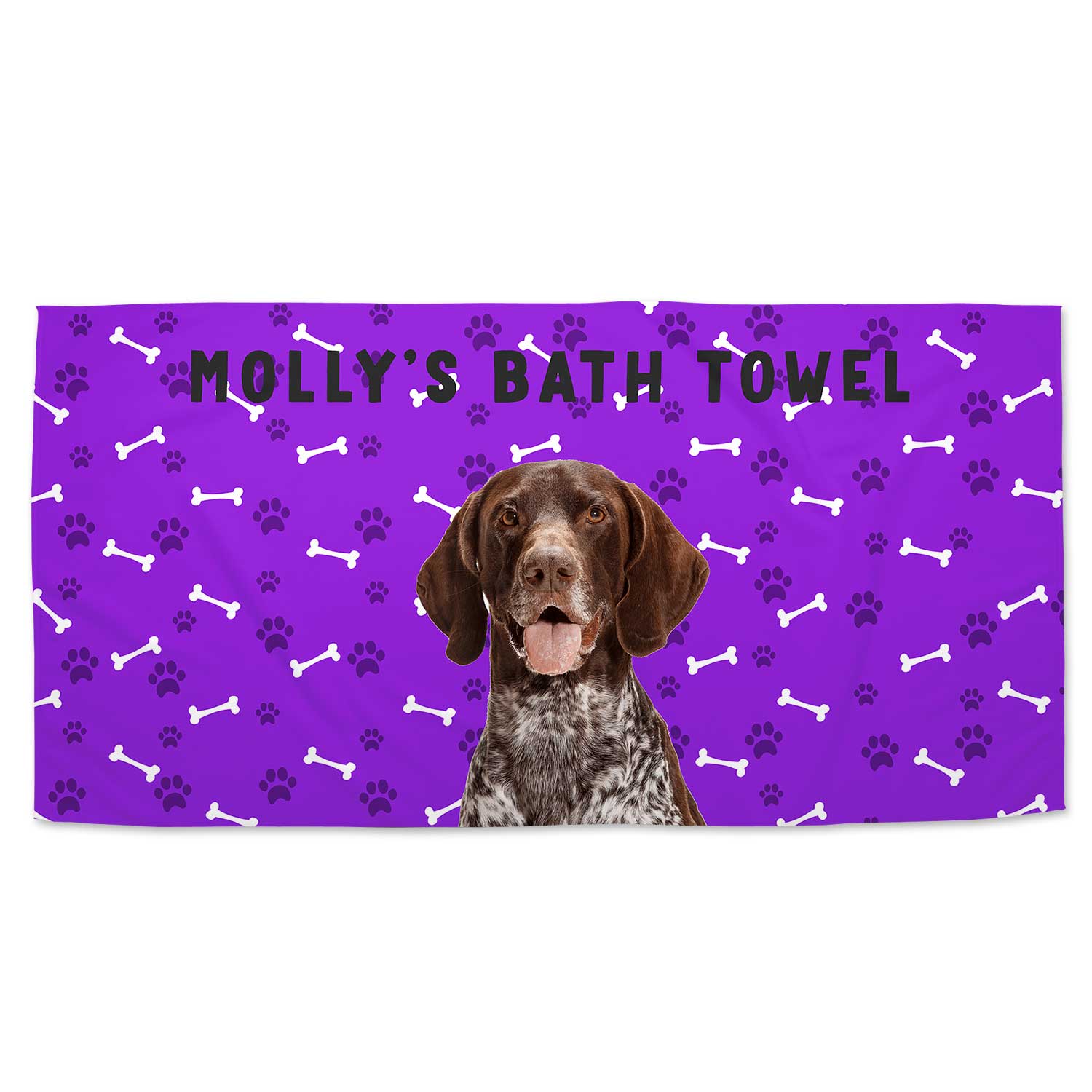 Your Dog Name Towel