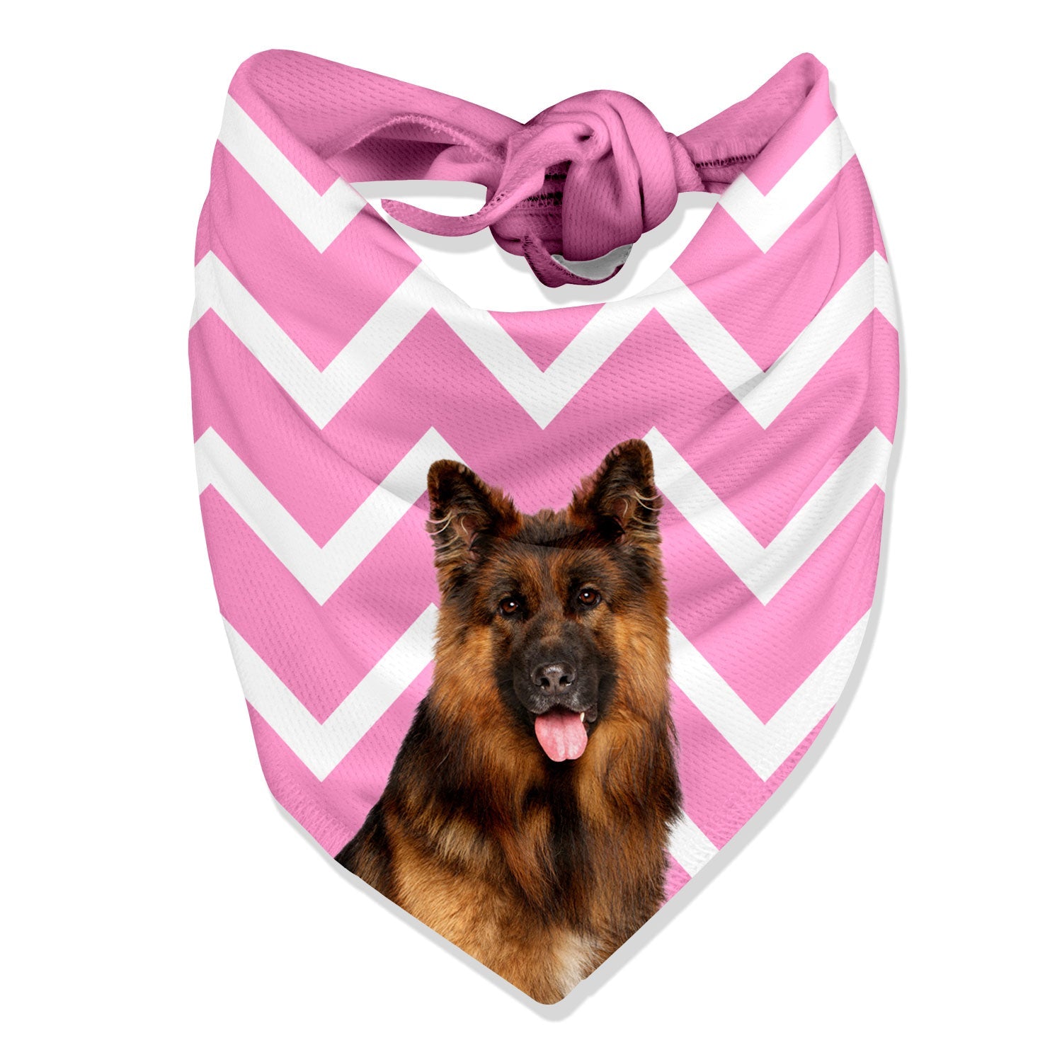 Zigzag Personalized Dog Bandana