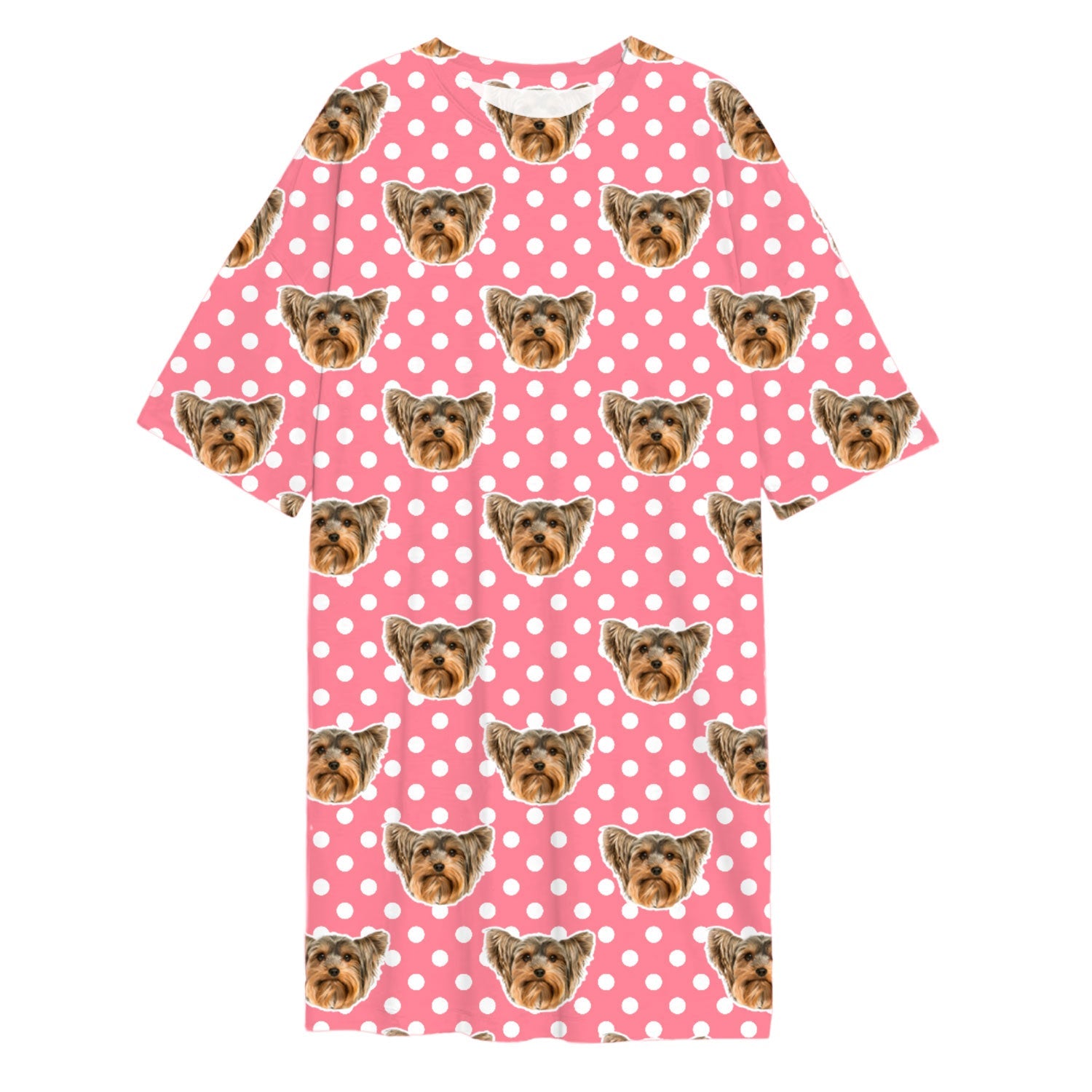 Polka Dot Custom Sleep Tee
