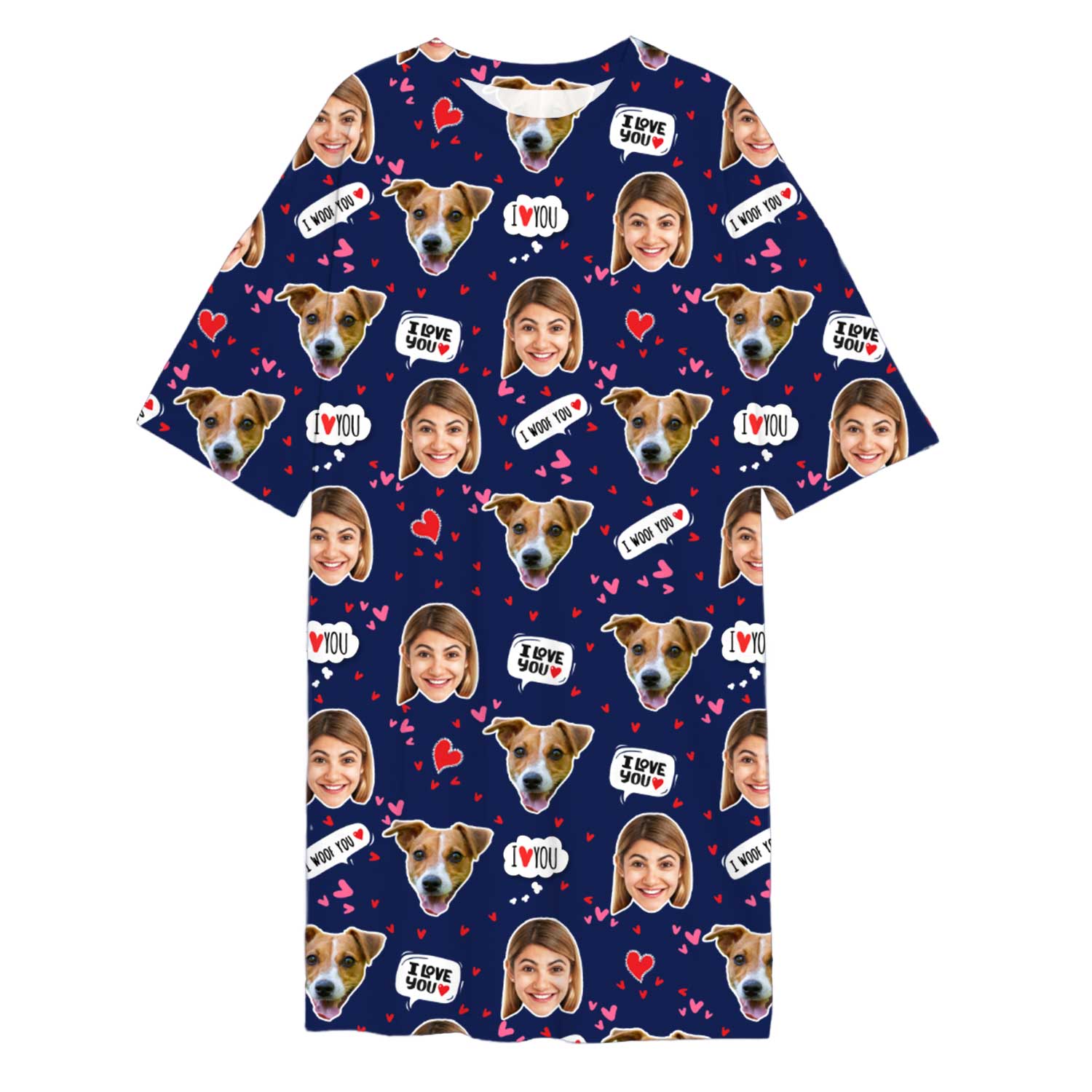 I Woof You Custom Sleep Tee