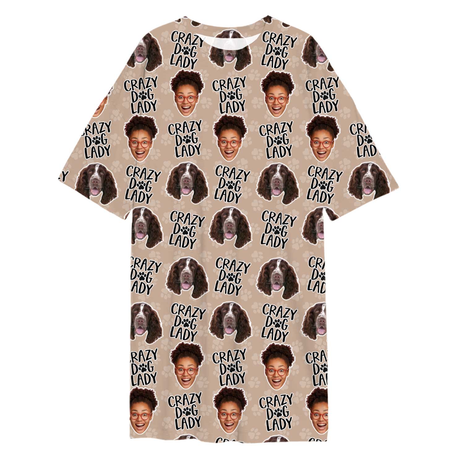 Crazy Dog Lady Sleep Tee