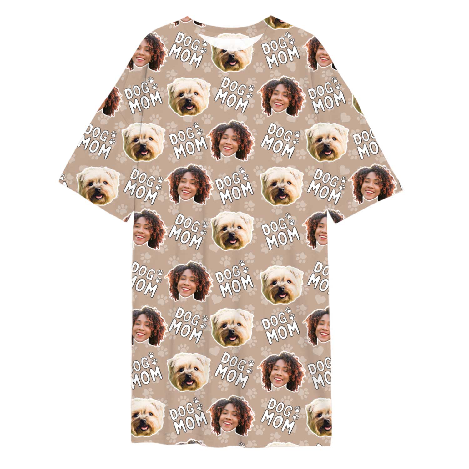 Dog Mom Custom Sleep Tee