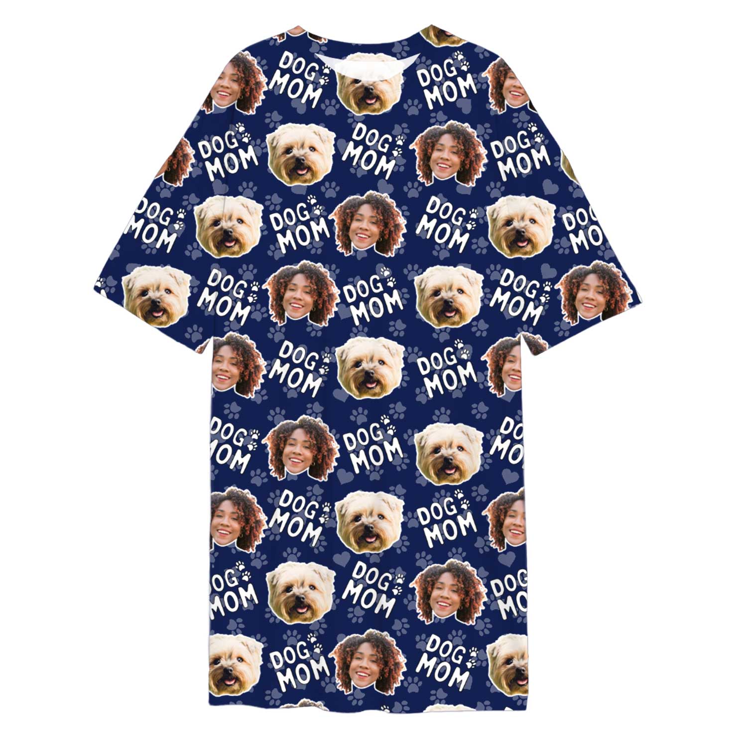 Dog Mom Custom Sleep Tee