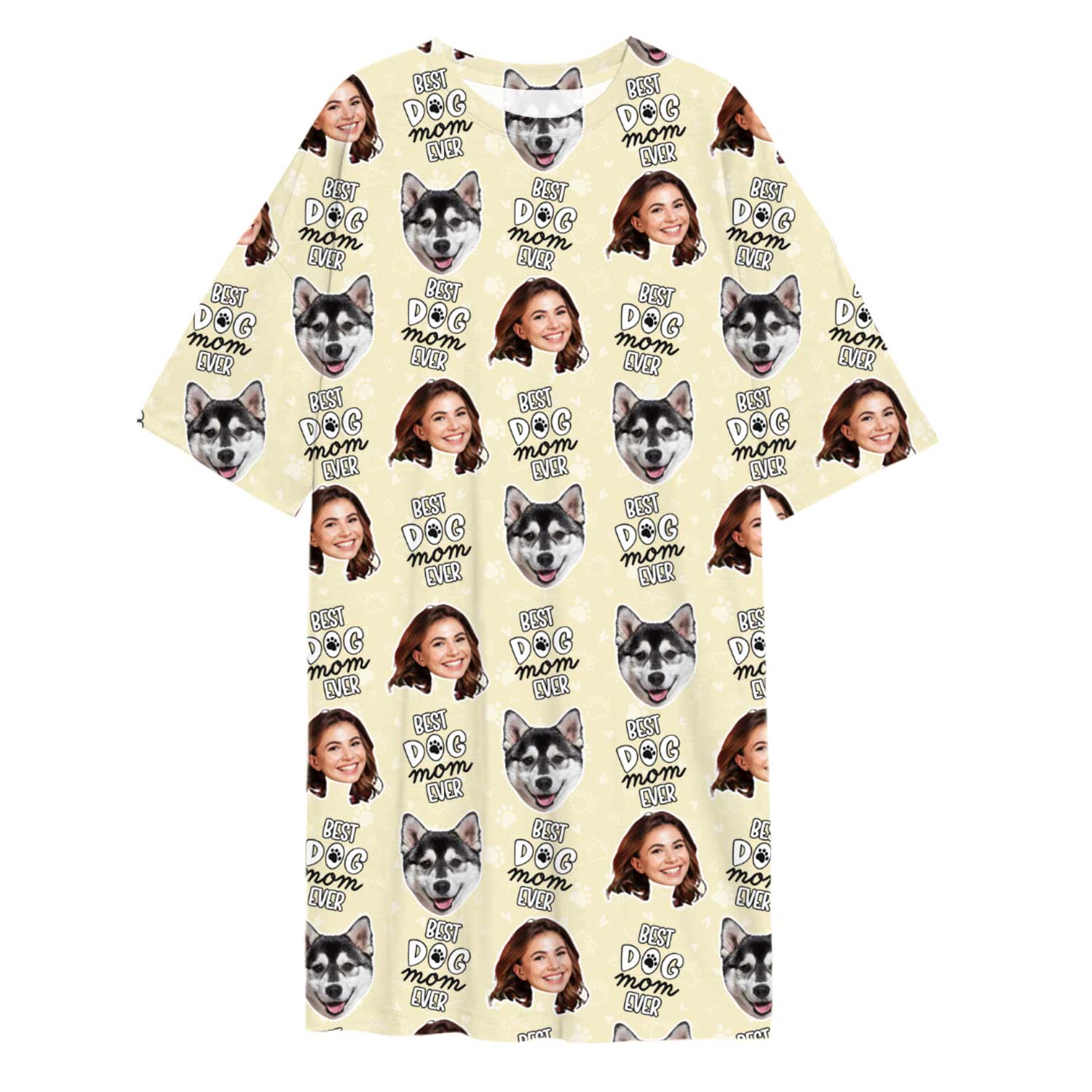 Best Dog Mom Ever Custom Sleep Tee