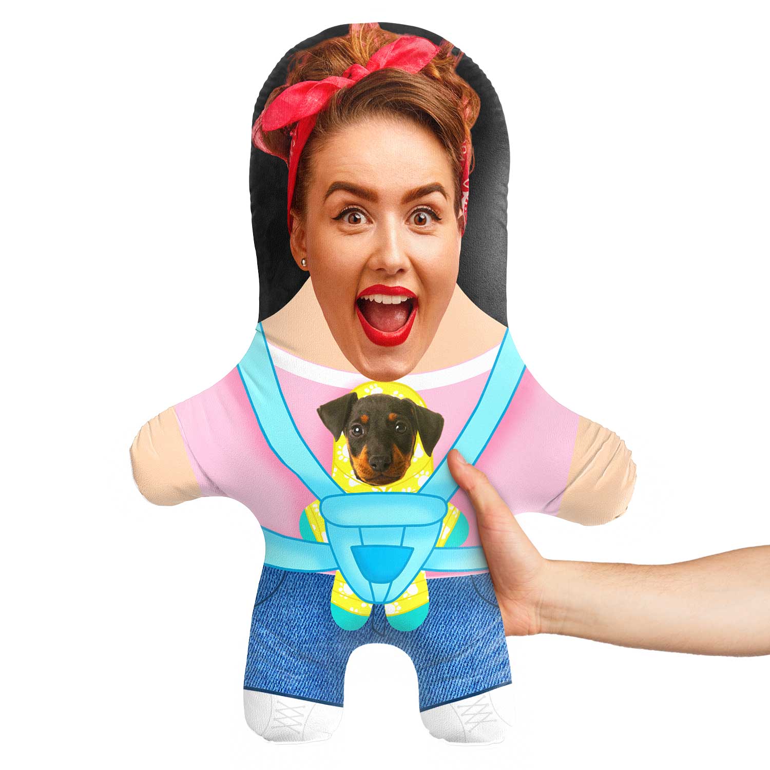 Female Baby Dog Carrier Teddy Bear