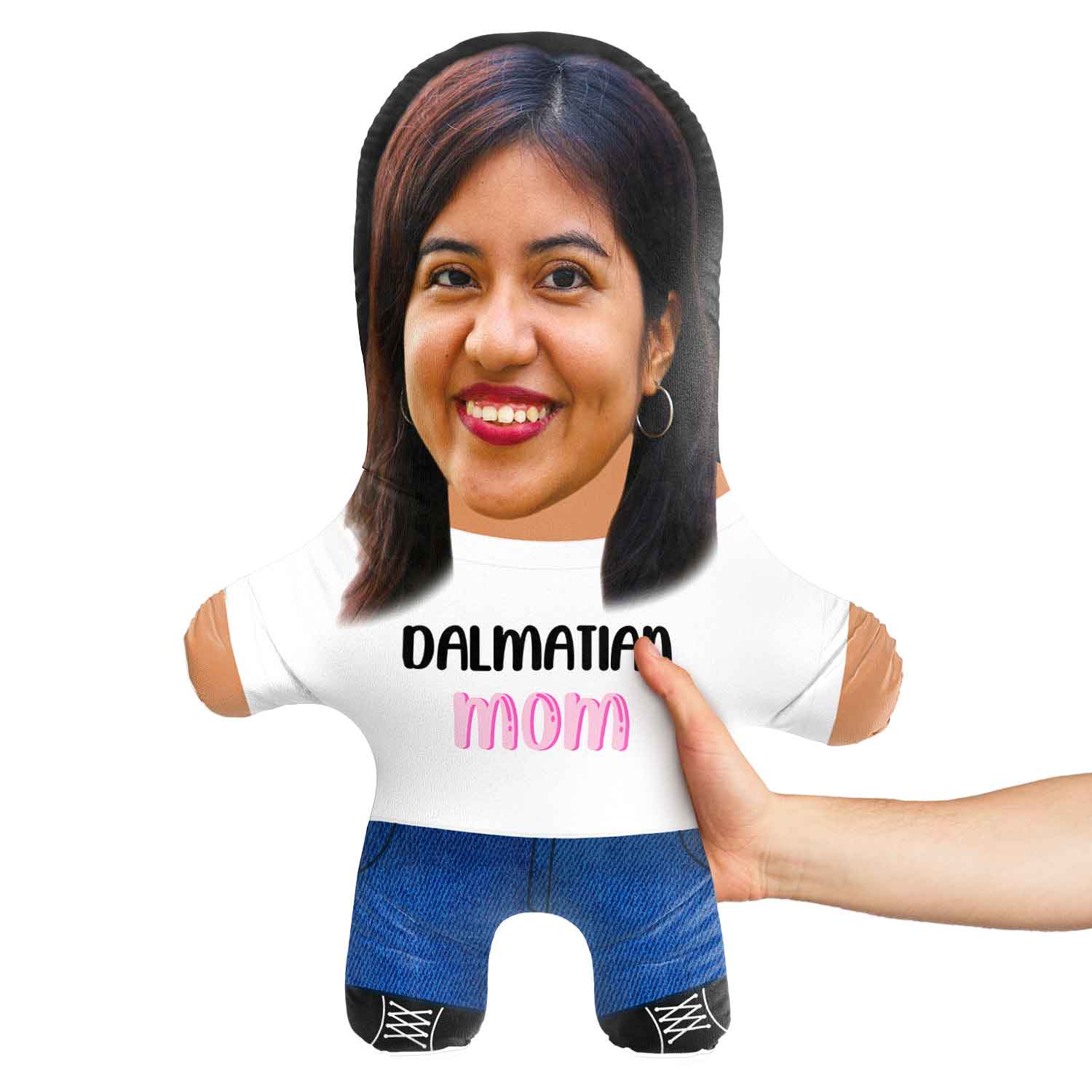 *Dog Breed* Mom Face Pillow