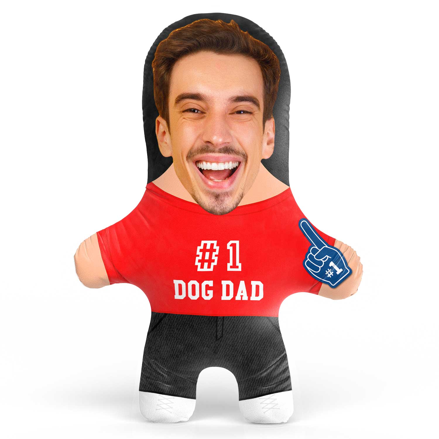 #1 Dog Dad Teddy Bear