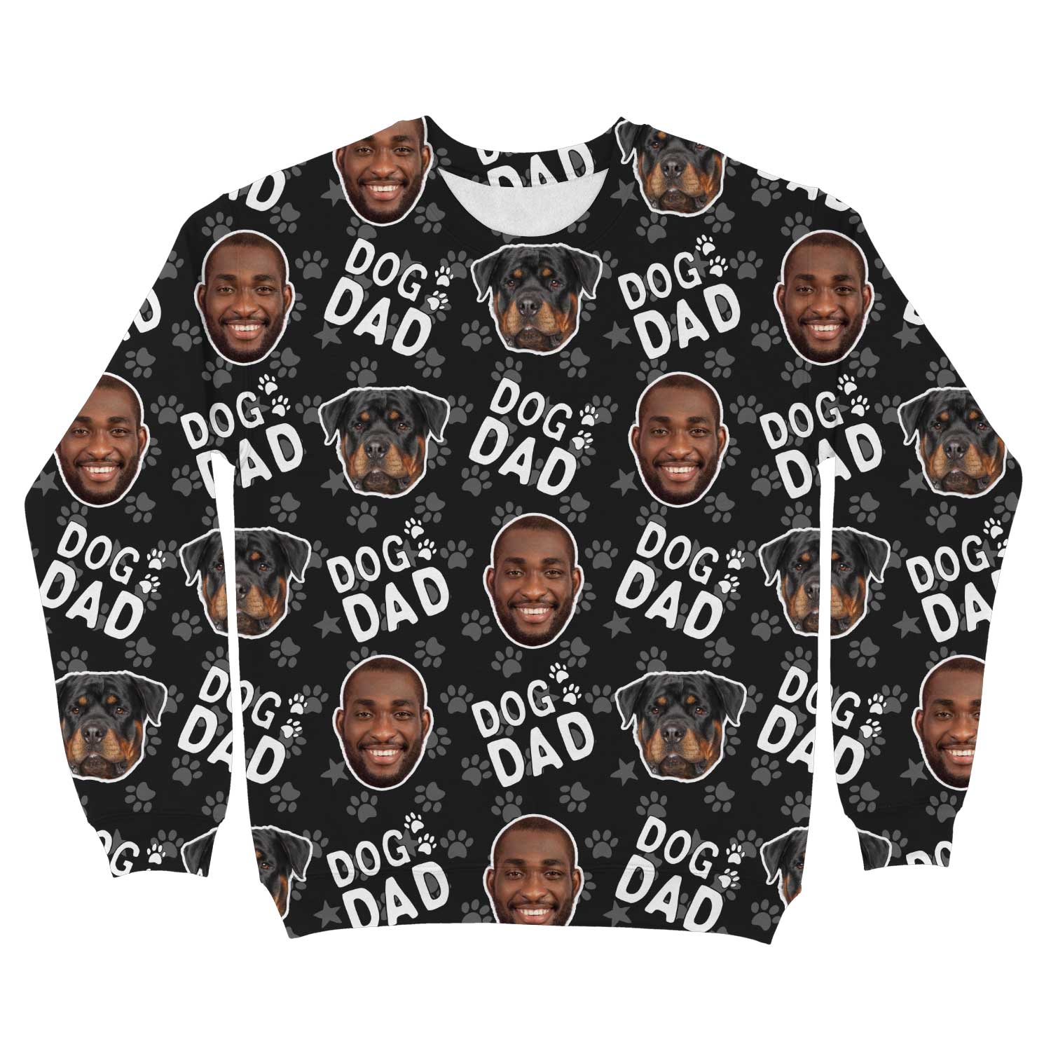 Dog Dad Personalized Sweatshirt