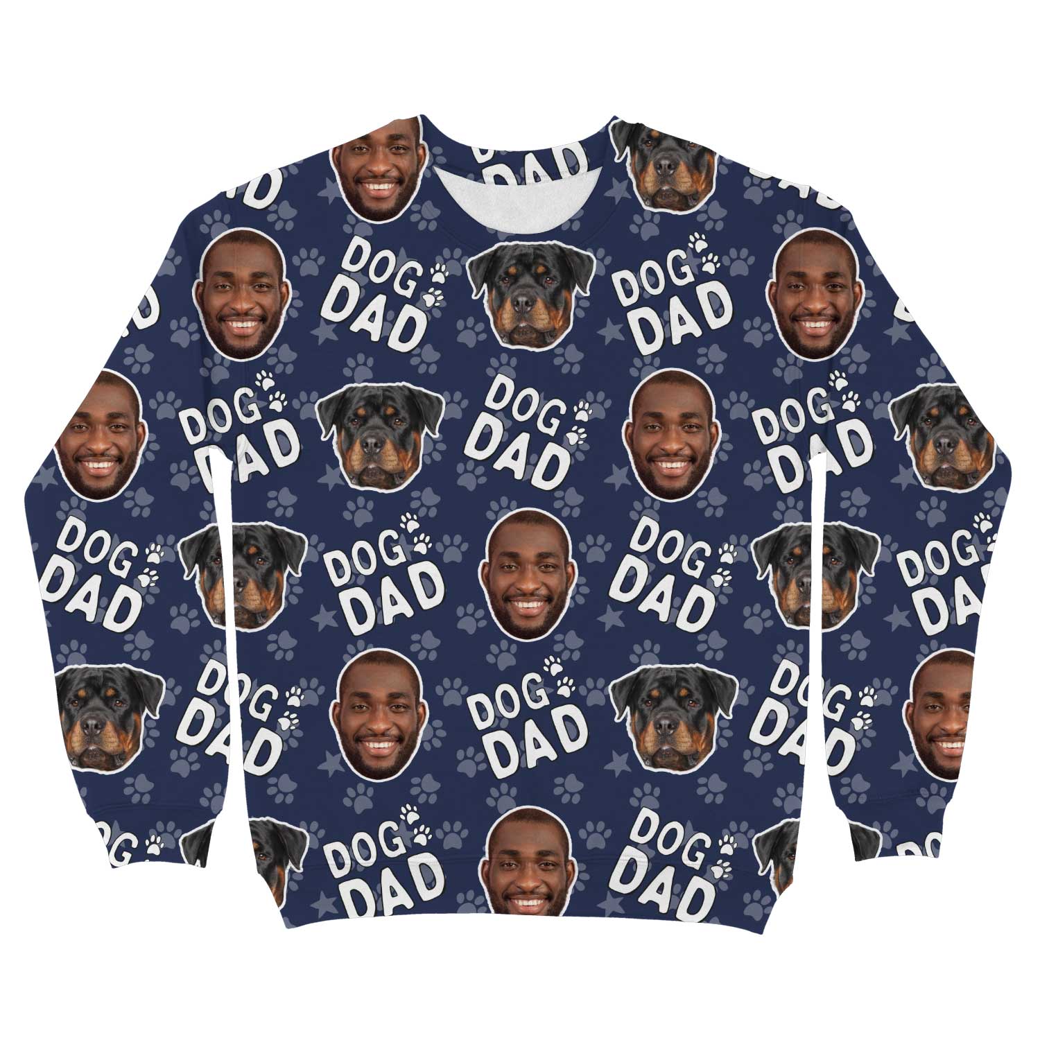 Dog Dad Personalized Sweatshirt