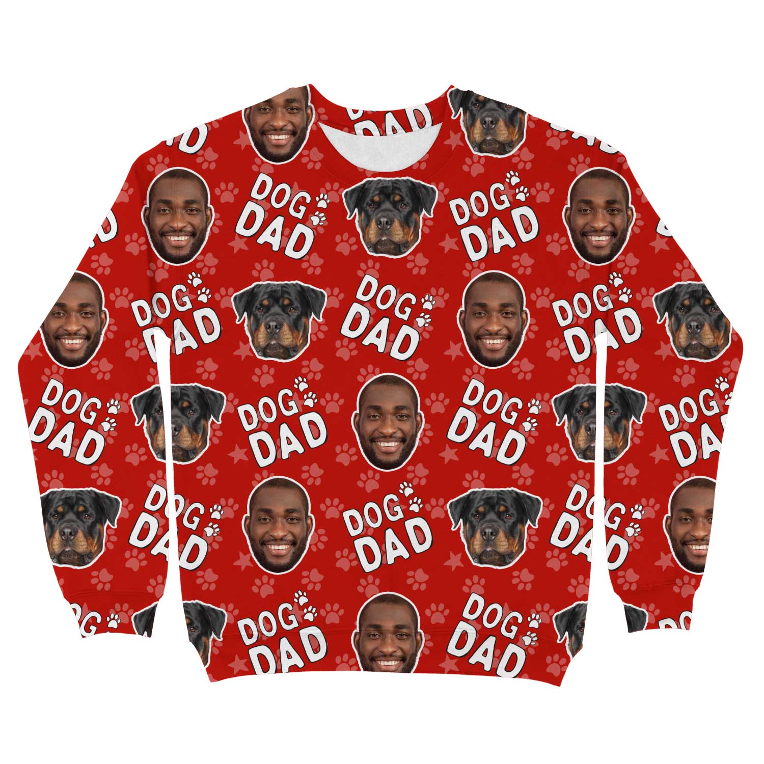 Dog Dad Personalized Sweatshirt