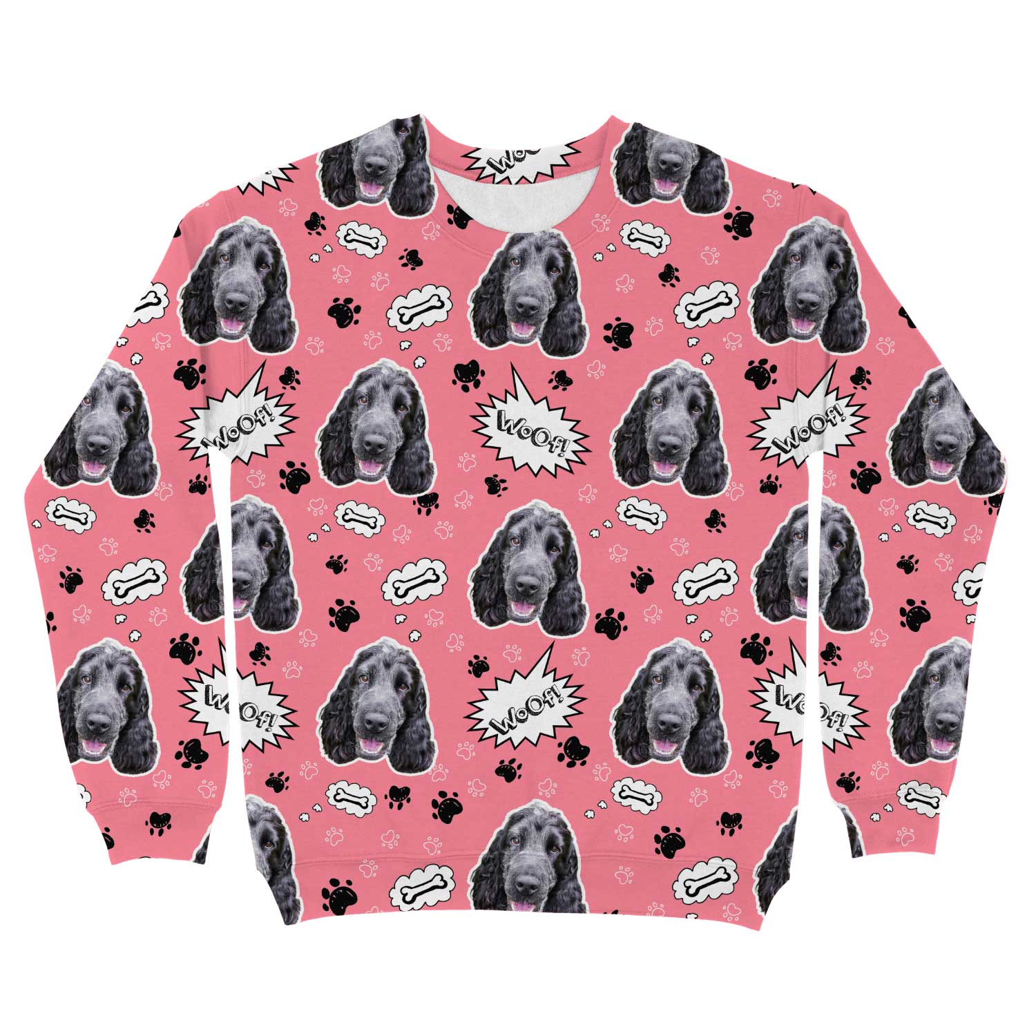 Woof Dog Personalized Sweatshirt