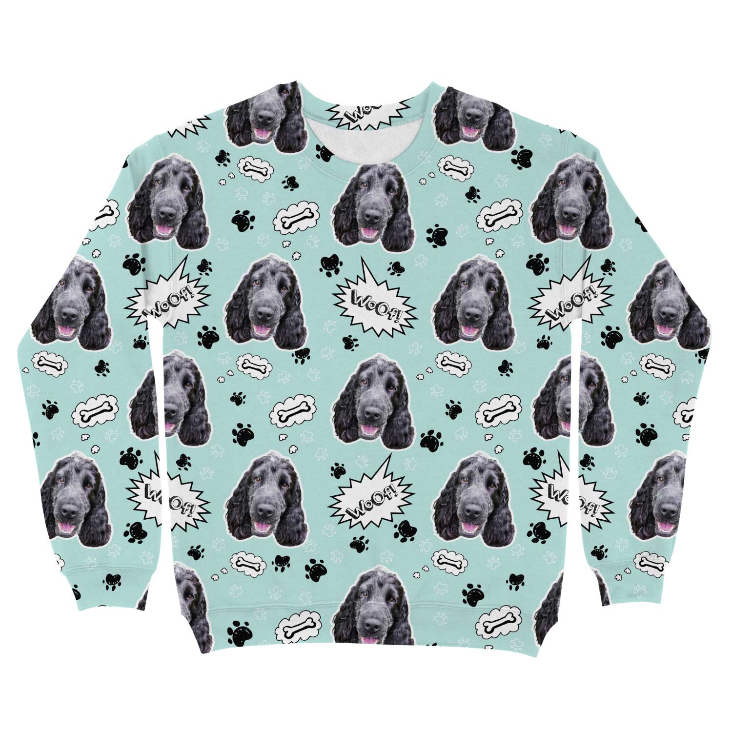 Woof Dog Personalized Sweatshirt