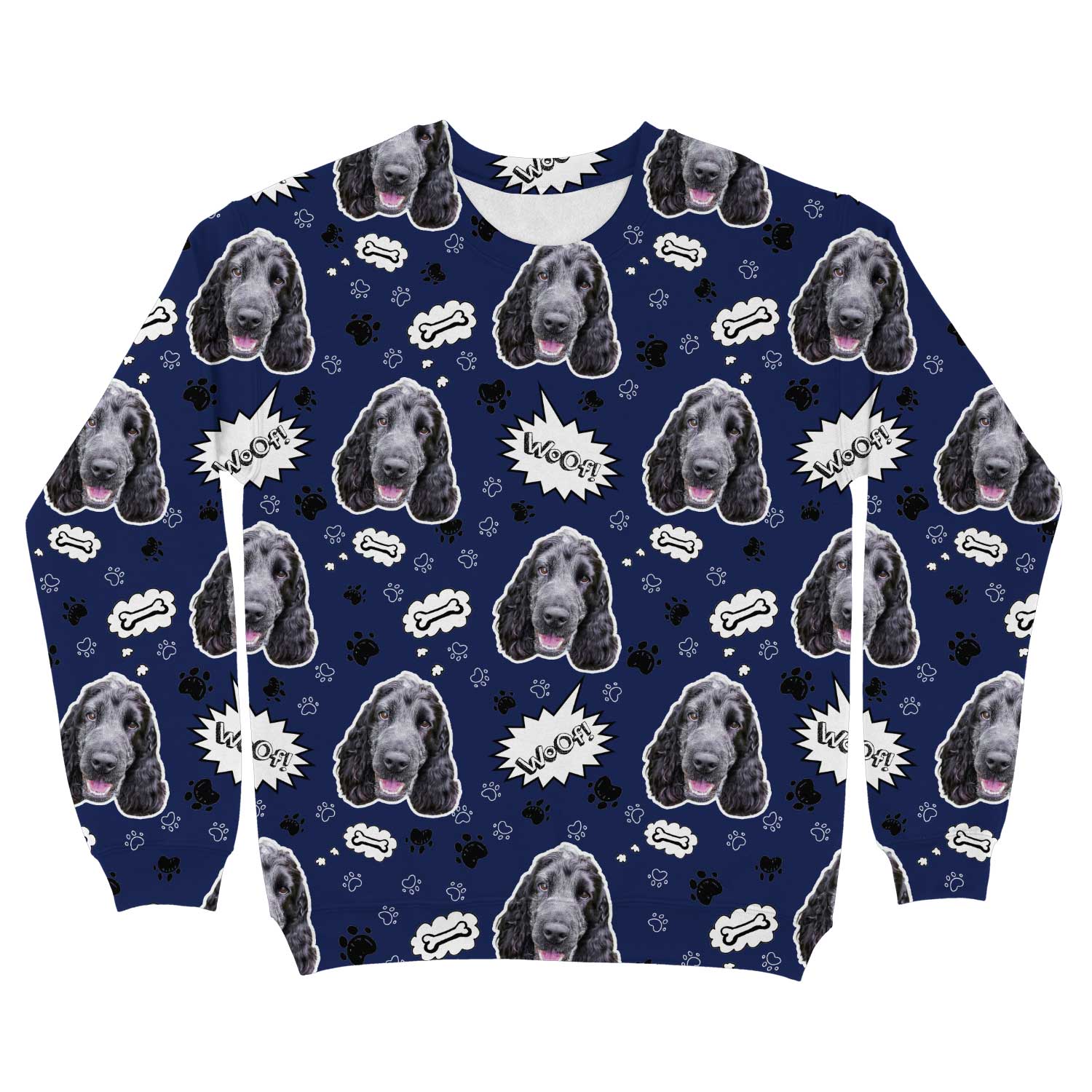 Woof Dog Personalized Sweatshirt