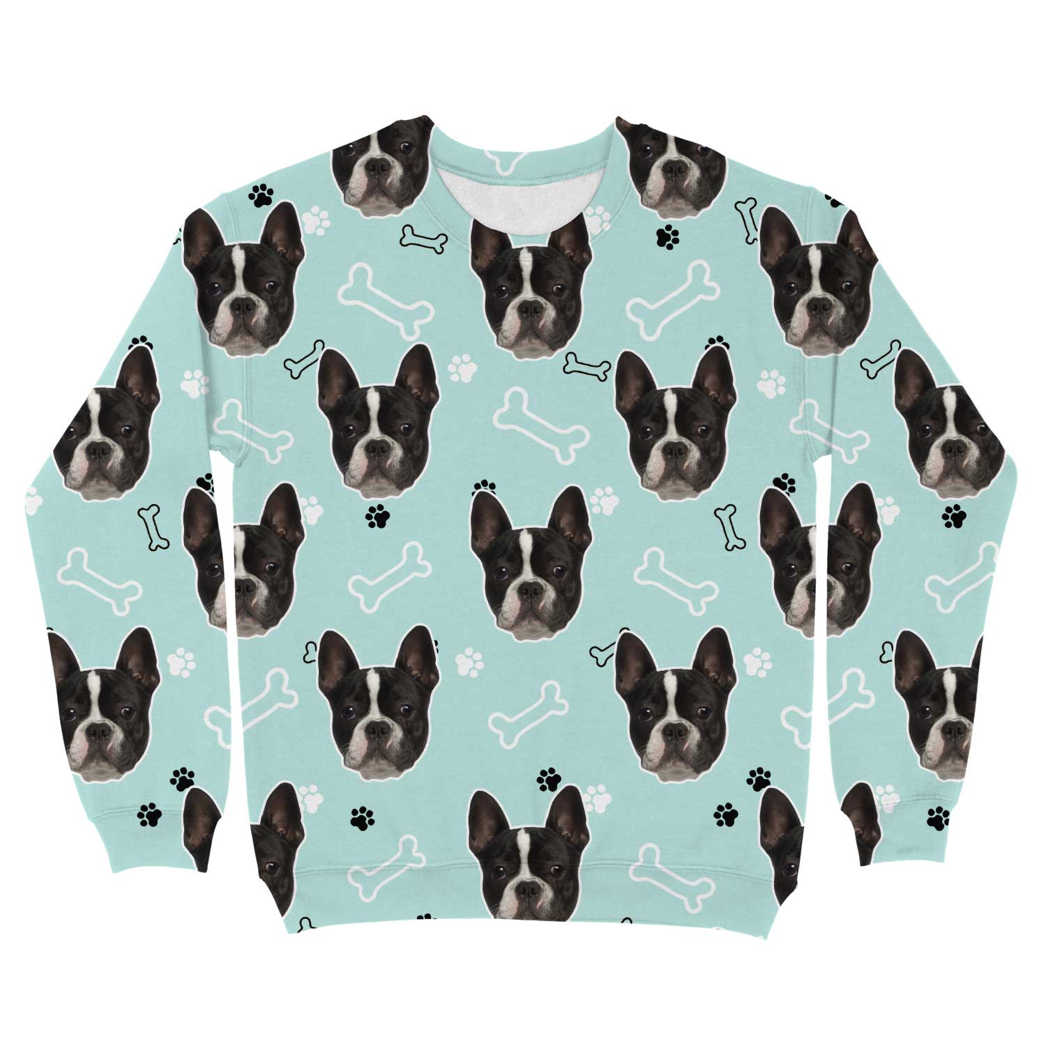 Doodle Paws and Bones Personalized Sweatshirt