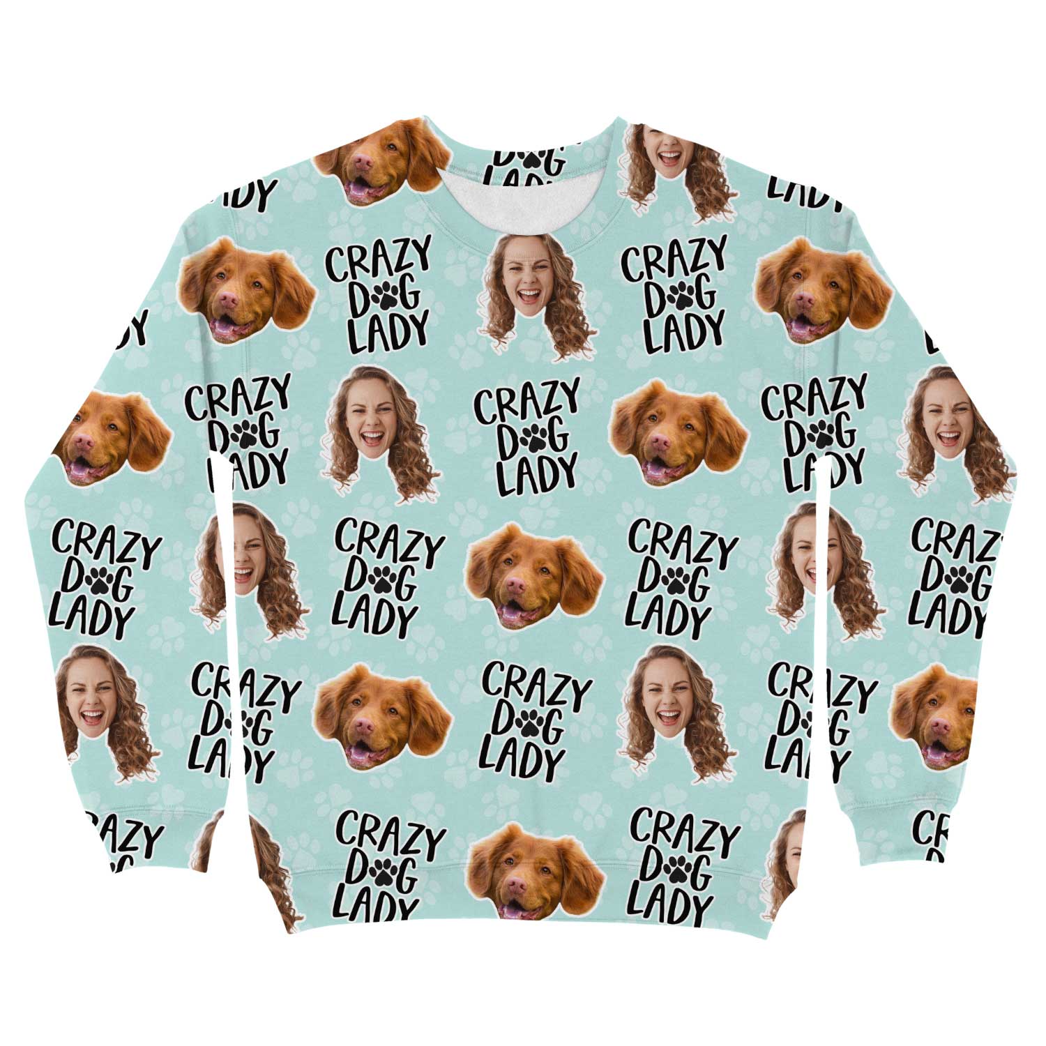 Crazy Dog Lady Personalized Sweatshirt