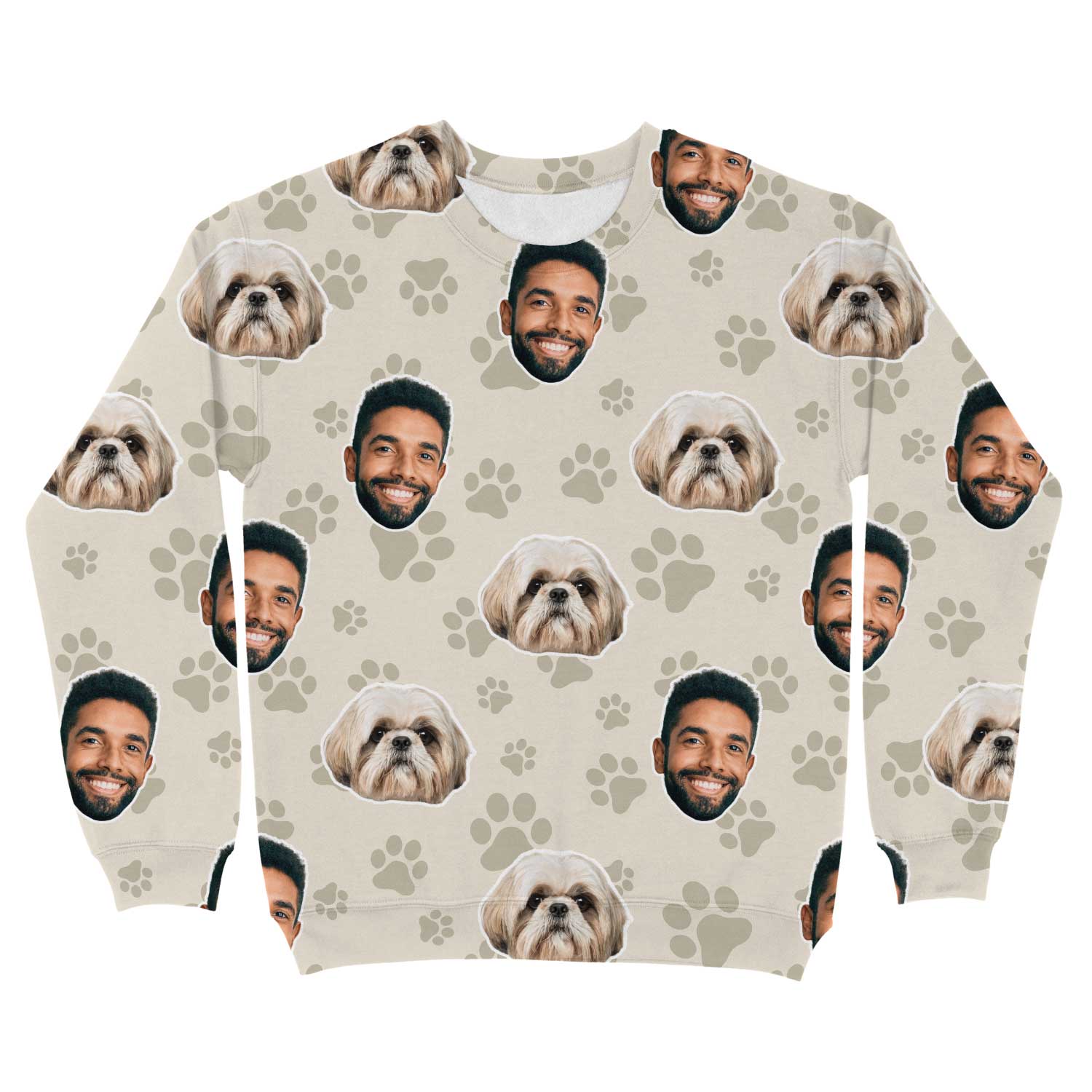 Dog Paw Personalized Sweatshirt