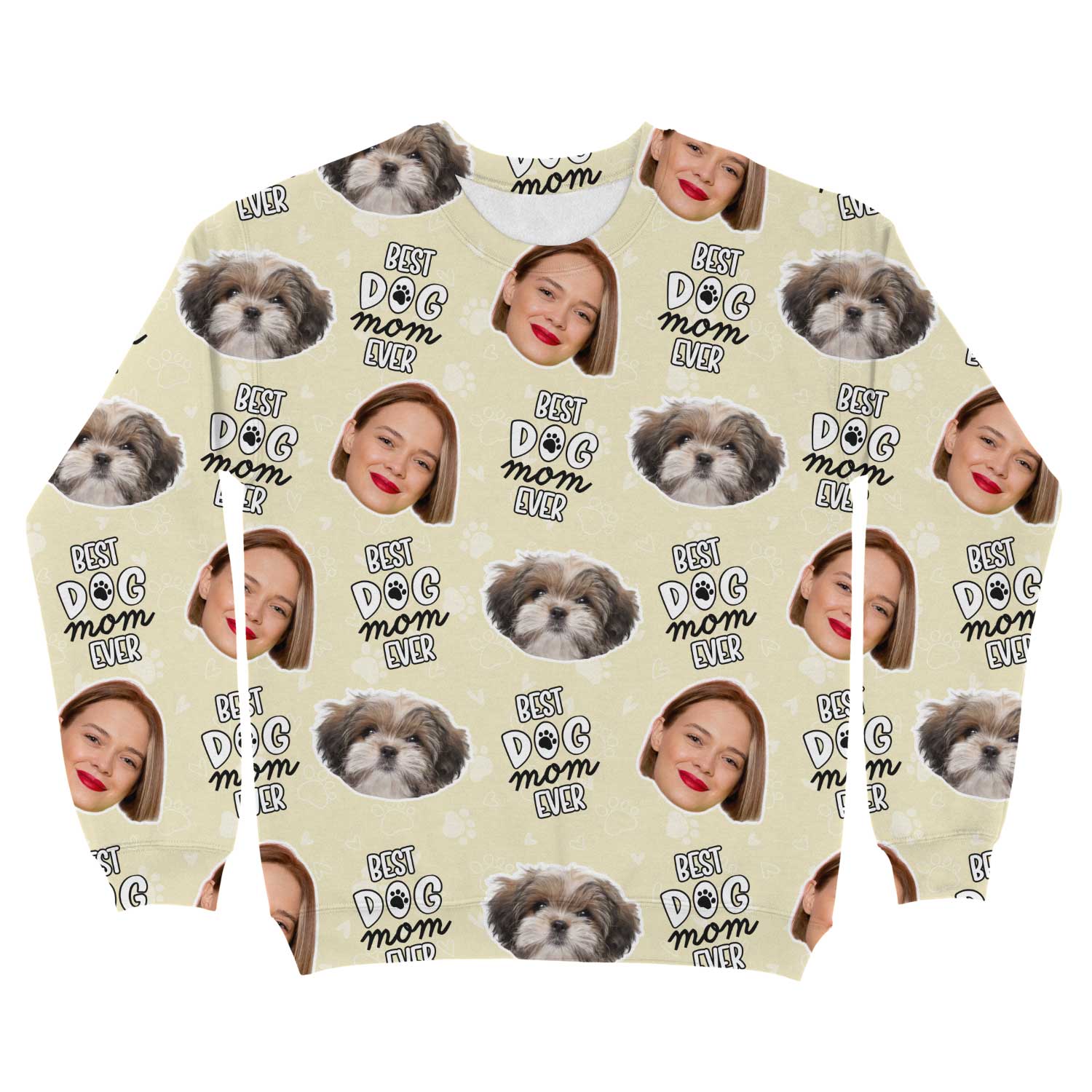 Best Dog Mom Ever Personalized Sweatshirt