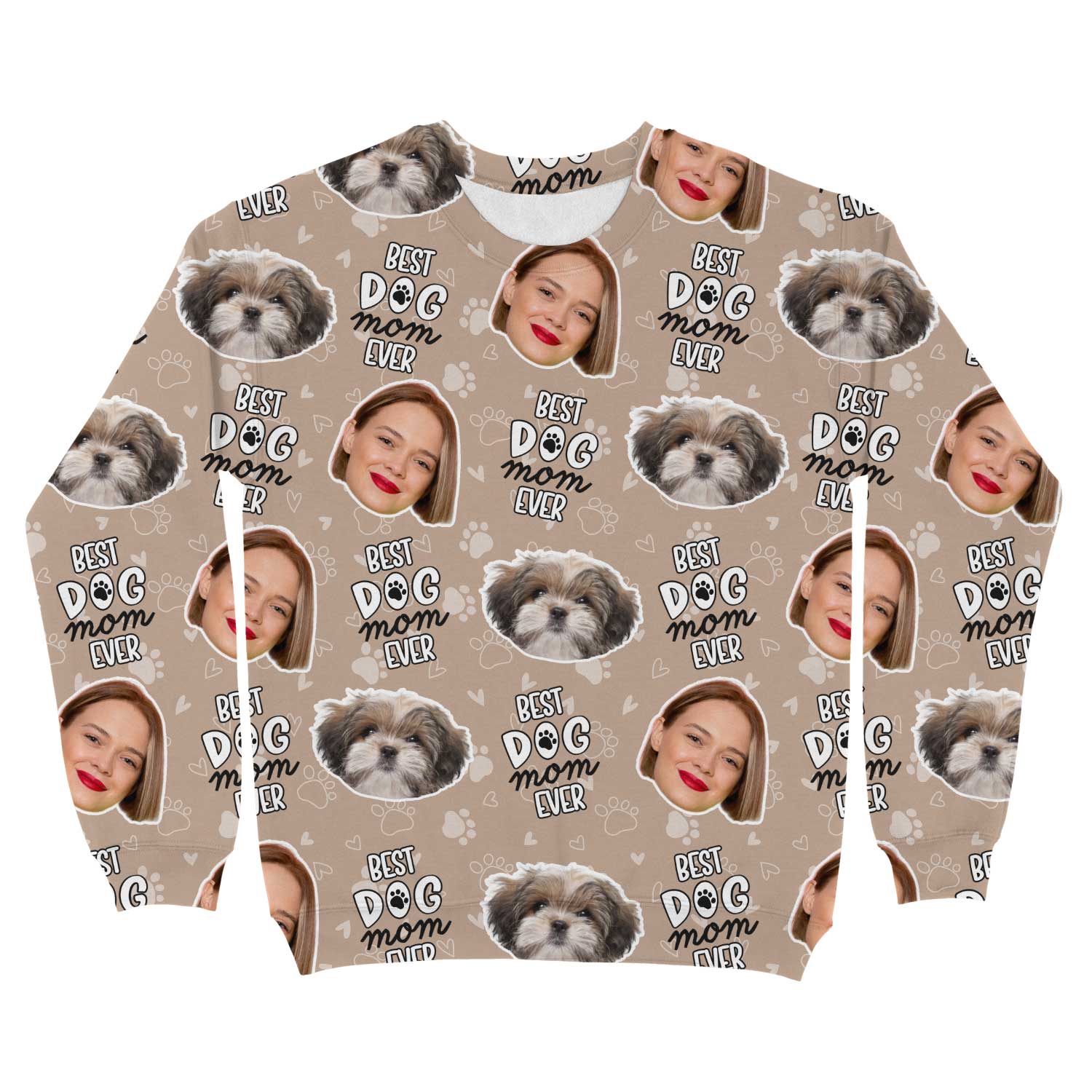 Best Dog Mom Ever Personalized Sweatshirt