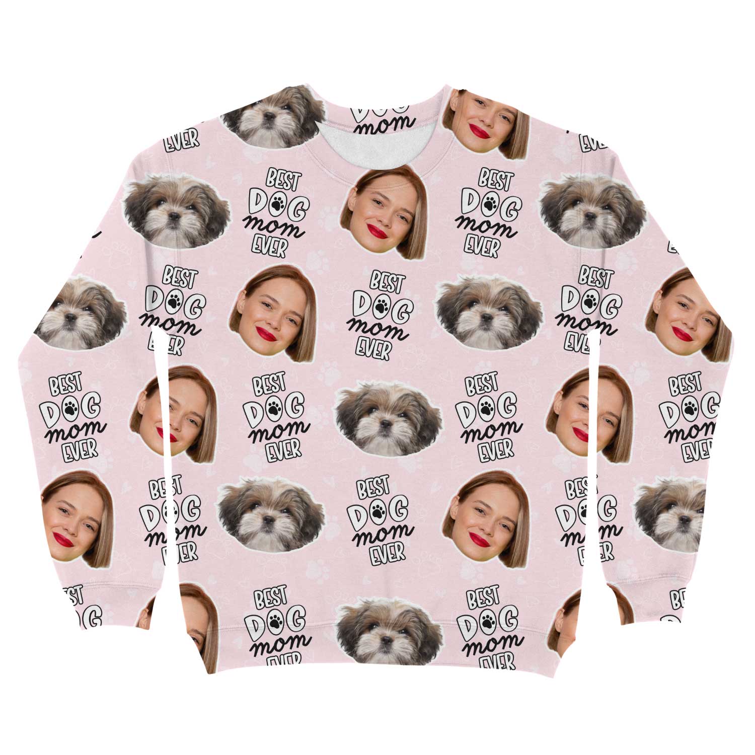 Best Dog Mom Ever Personalized Sweatshirt