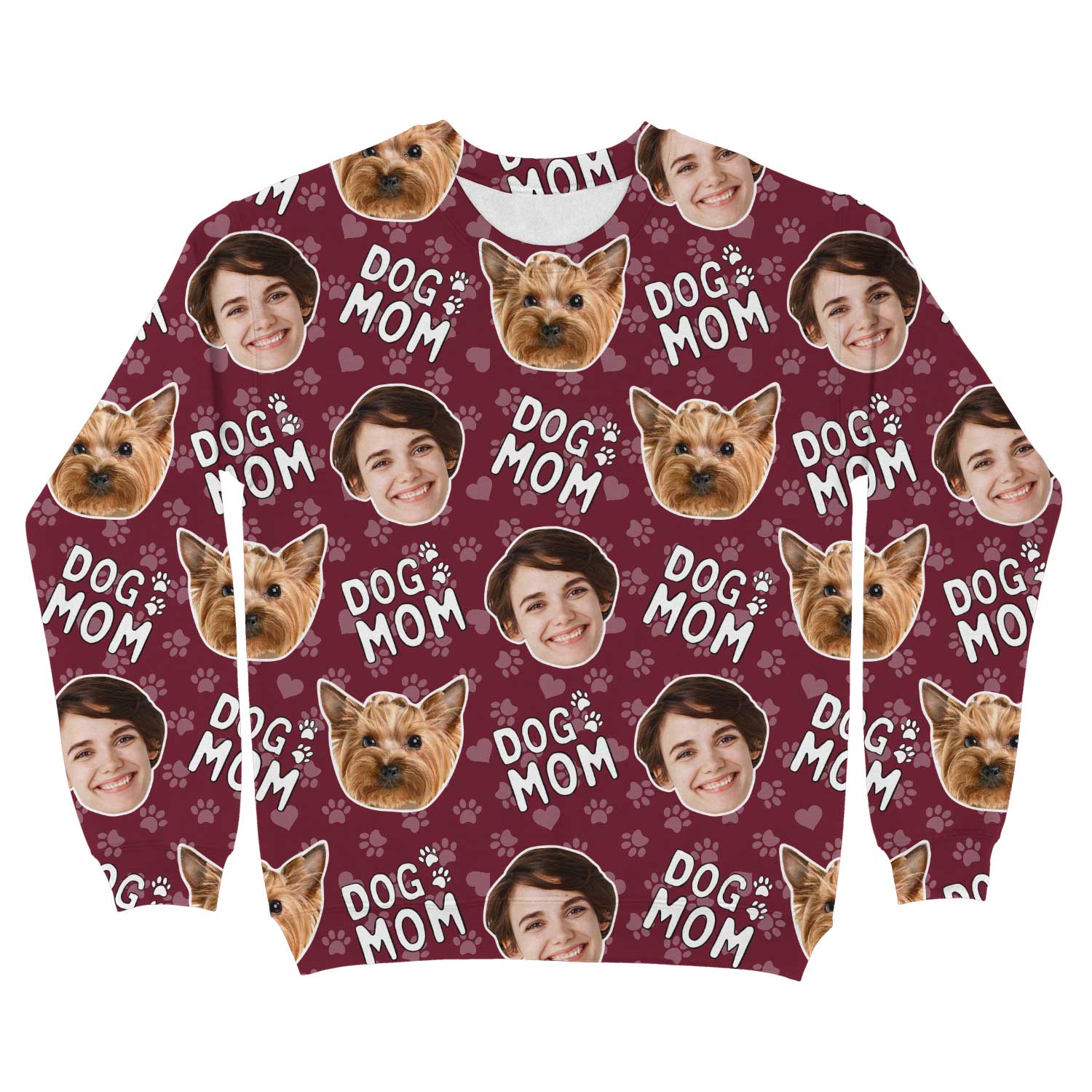 Dog Mom Personalized Sweatshirt