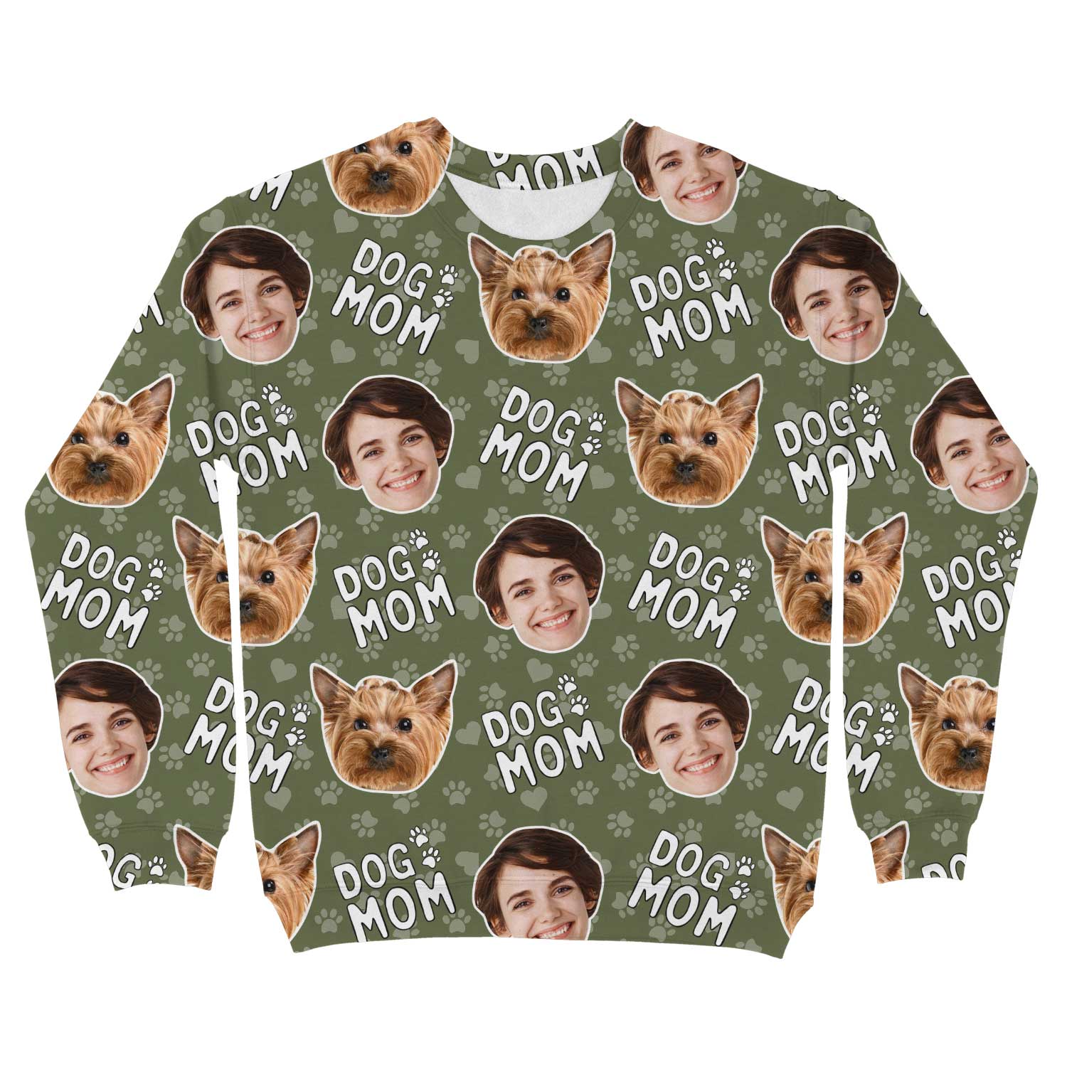 Dog Mom Personalized Sweatshirt