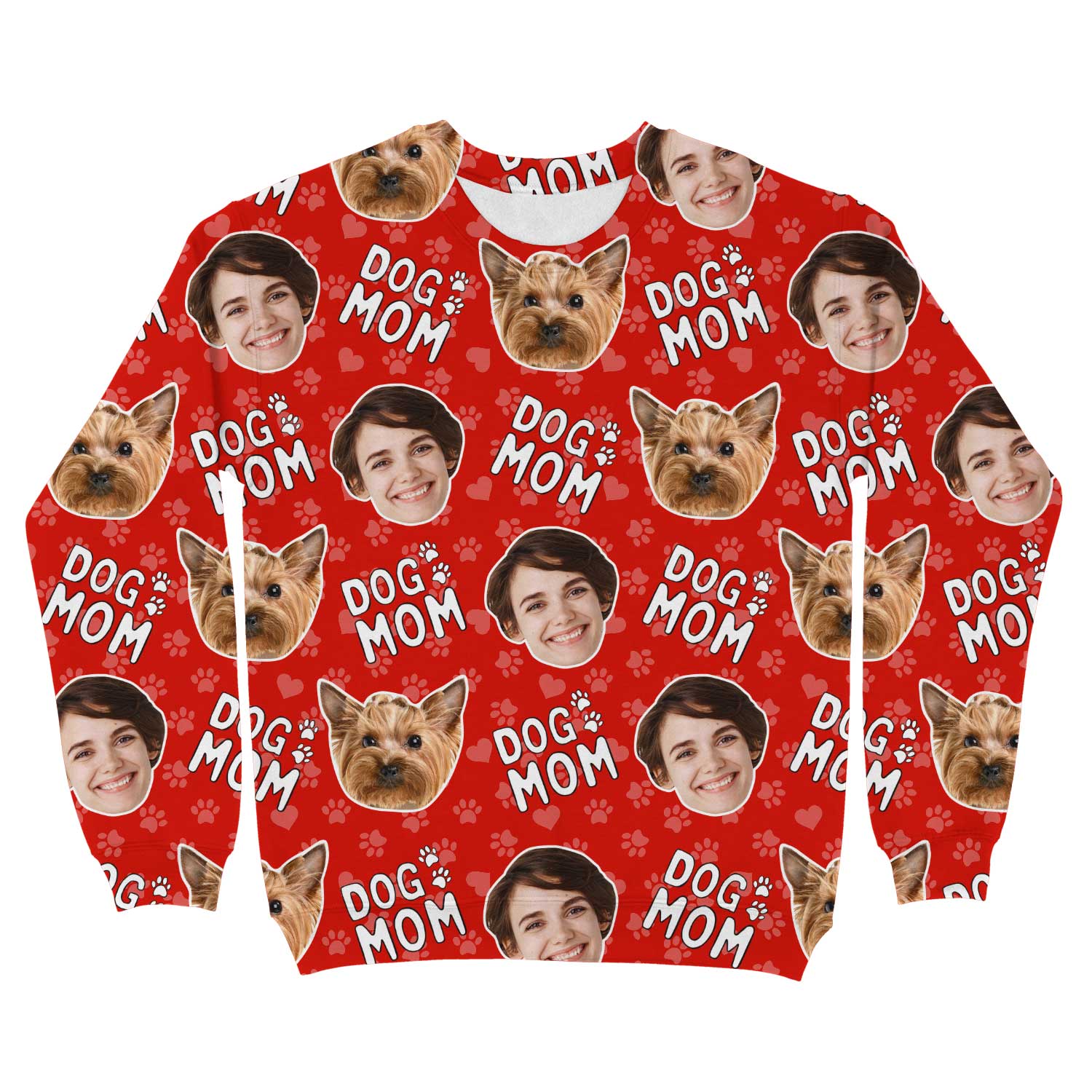 Dog Mom Personalized Sweatshirt