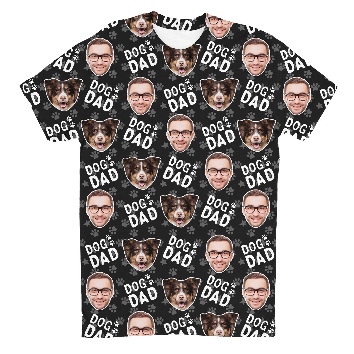 Dog Dad Custom T-Shirt