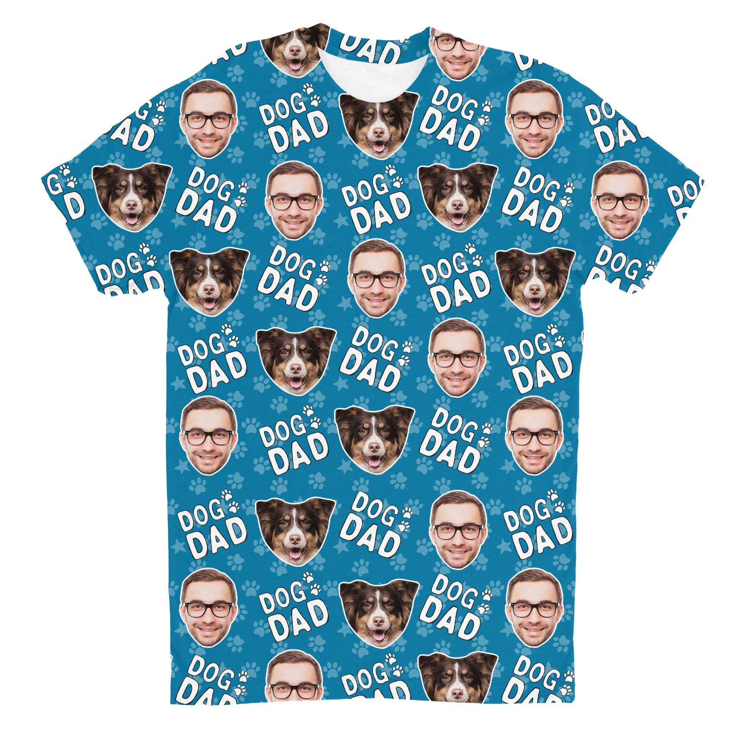 Dog Dad Custom T-Shirt