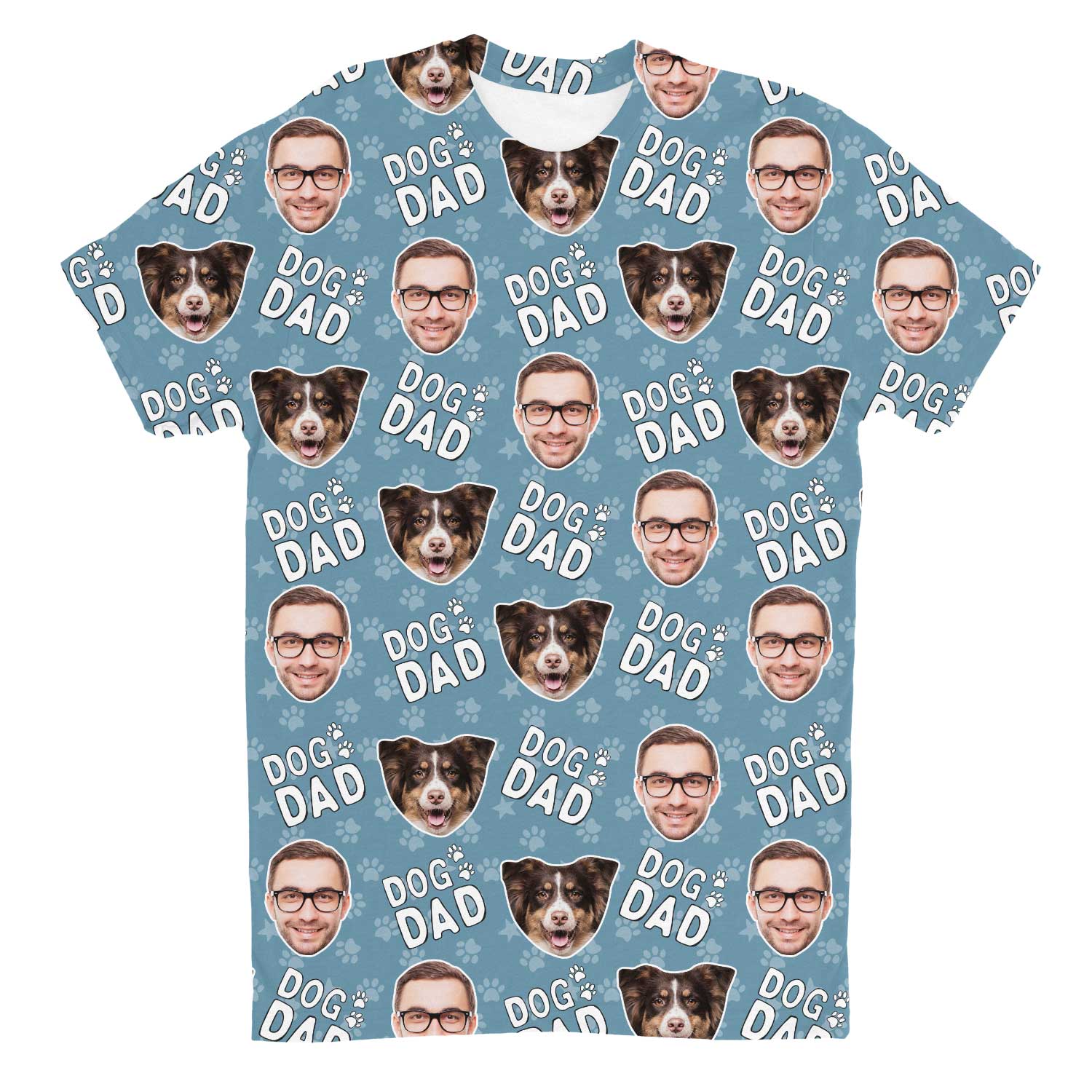 Dog Dad Custom T-Shirt