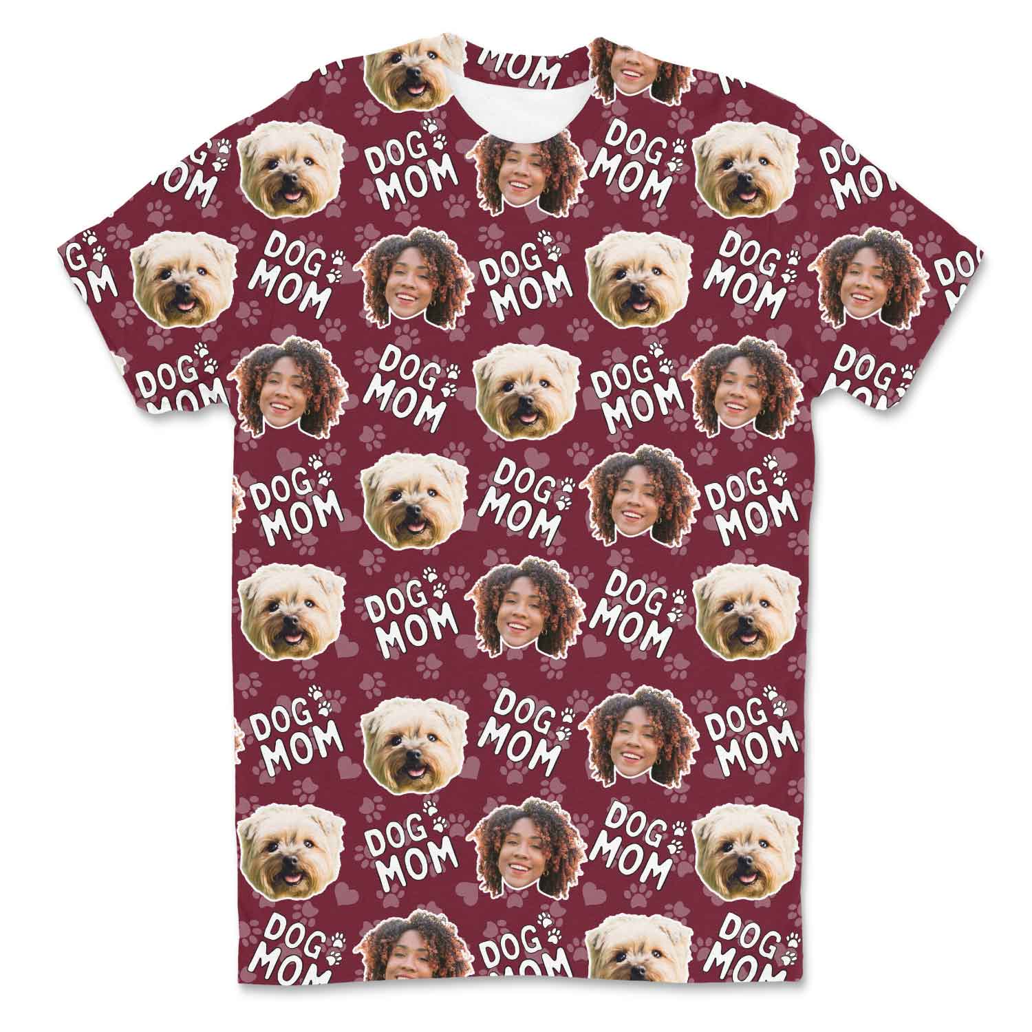 Dog Mom Custom T-Shirt