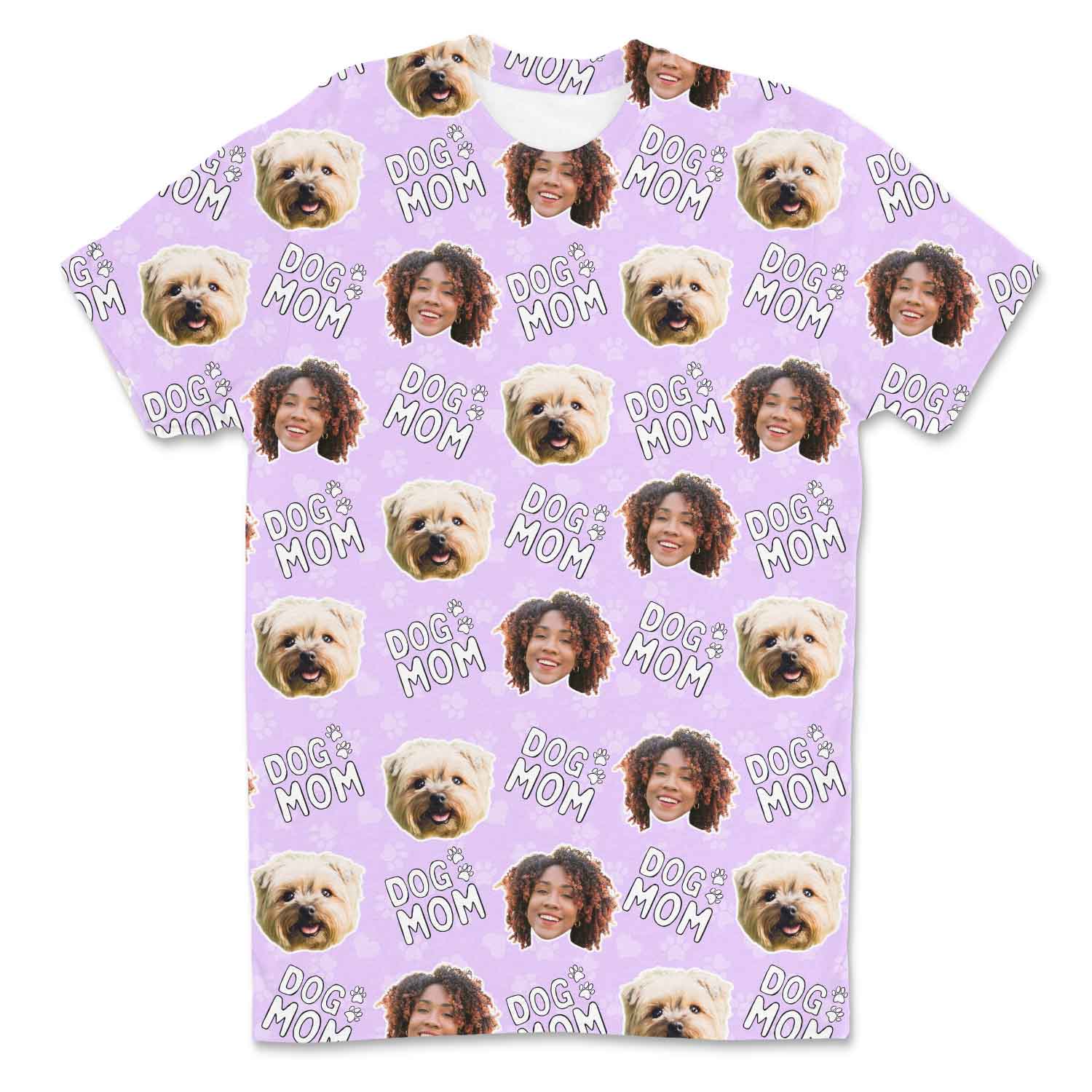 Dog Mom Custom T-Shirt