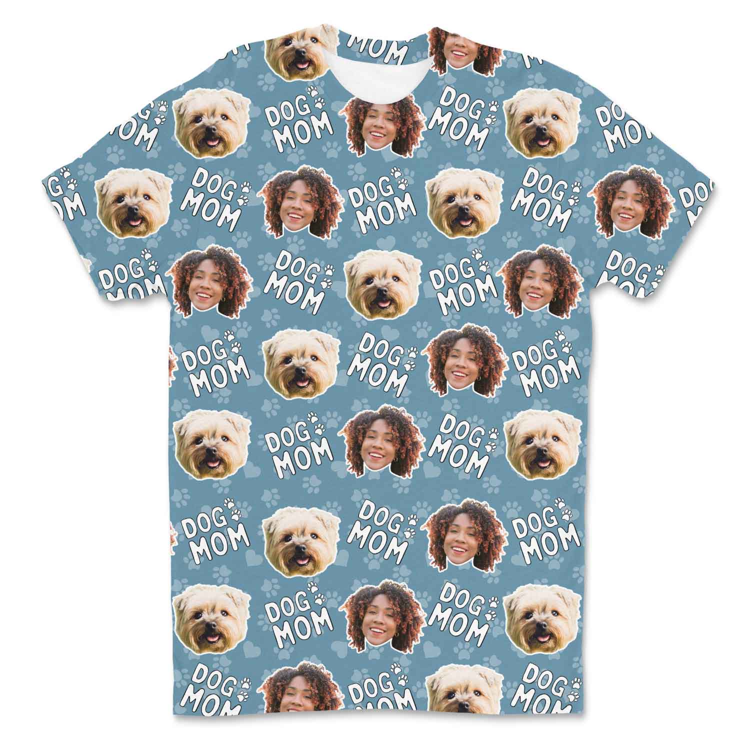 Dog Mom Custom T-Shirt