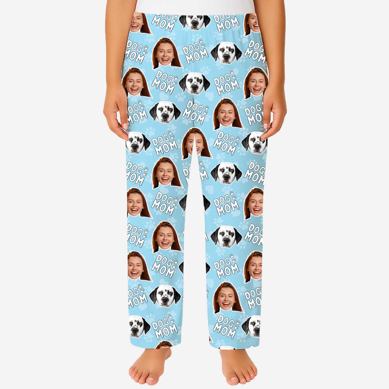 Women's Dog Mom Personalized PJ Pants