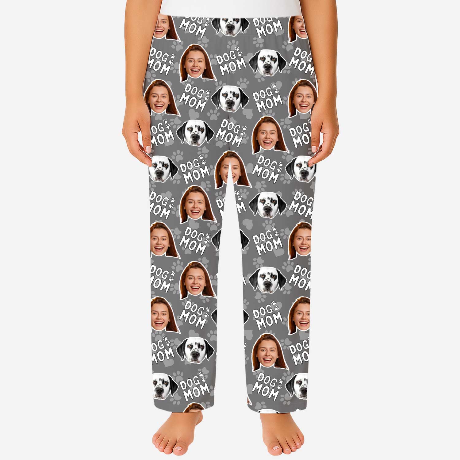 Women's Dog Mom Personalized PJ Pants