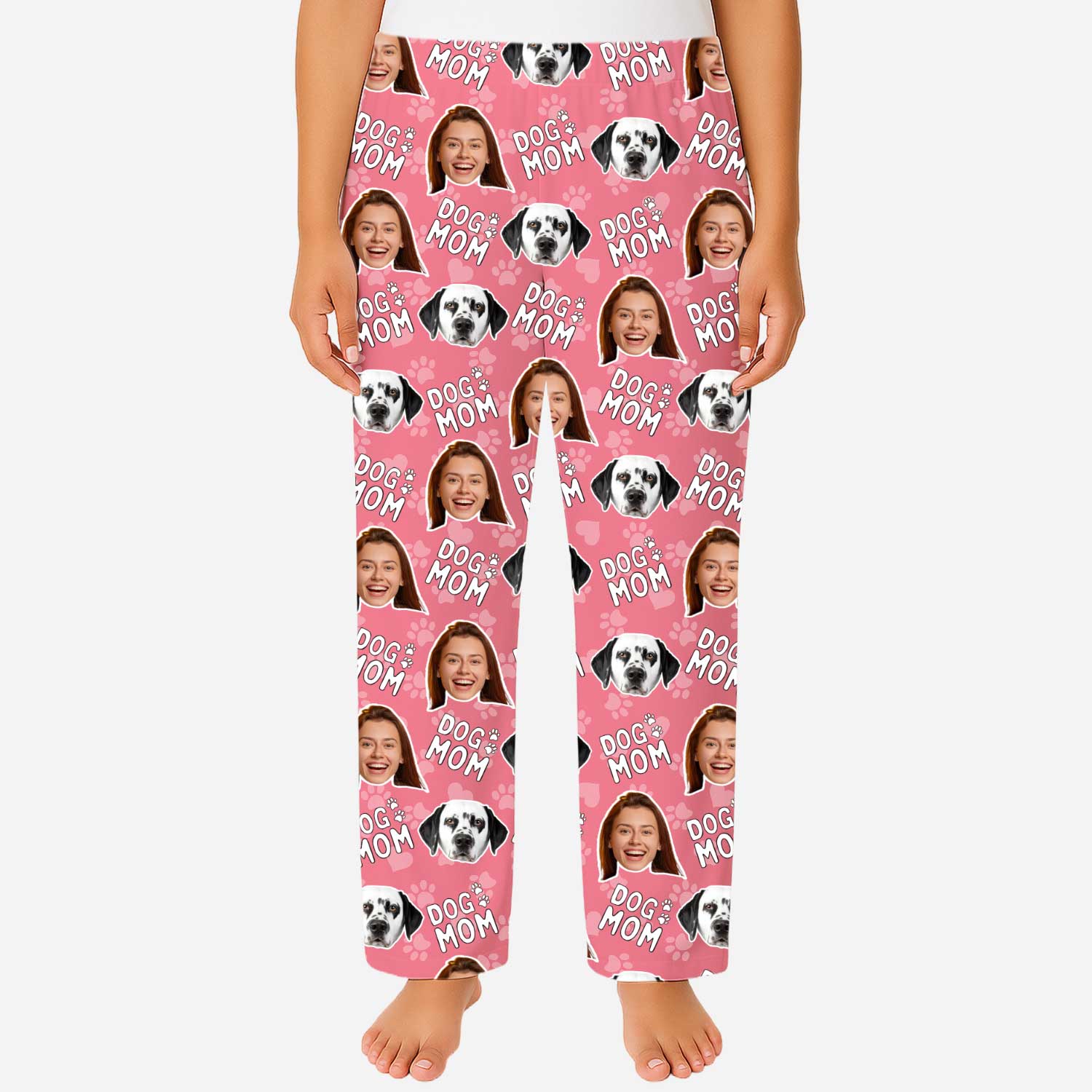 Women's Dog Mom Personalized PJ Pants