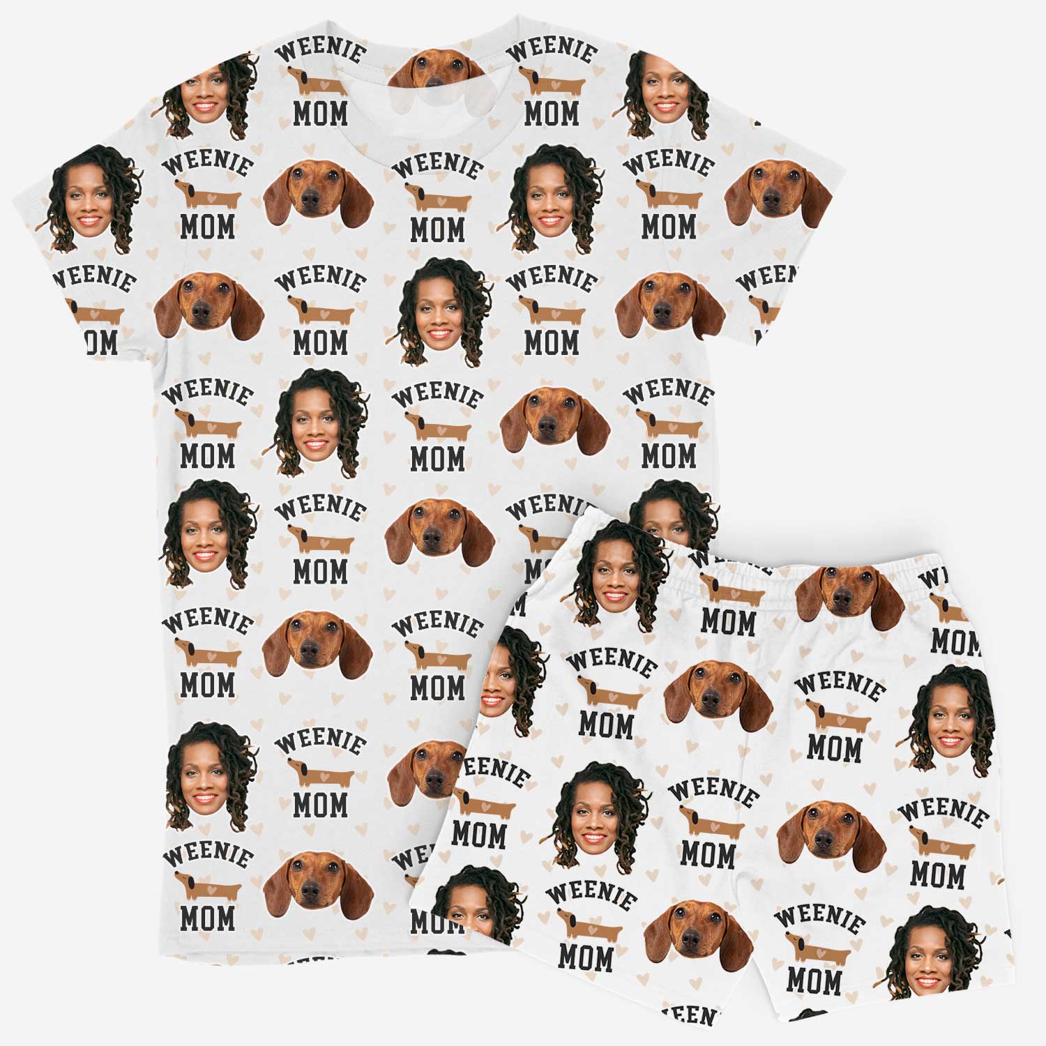 Weenie Mom Women's Personalized PJs - Shorts Set