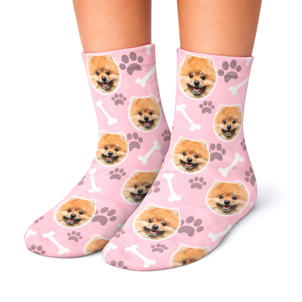 Your Dog On Kids Socks