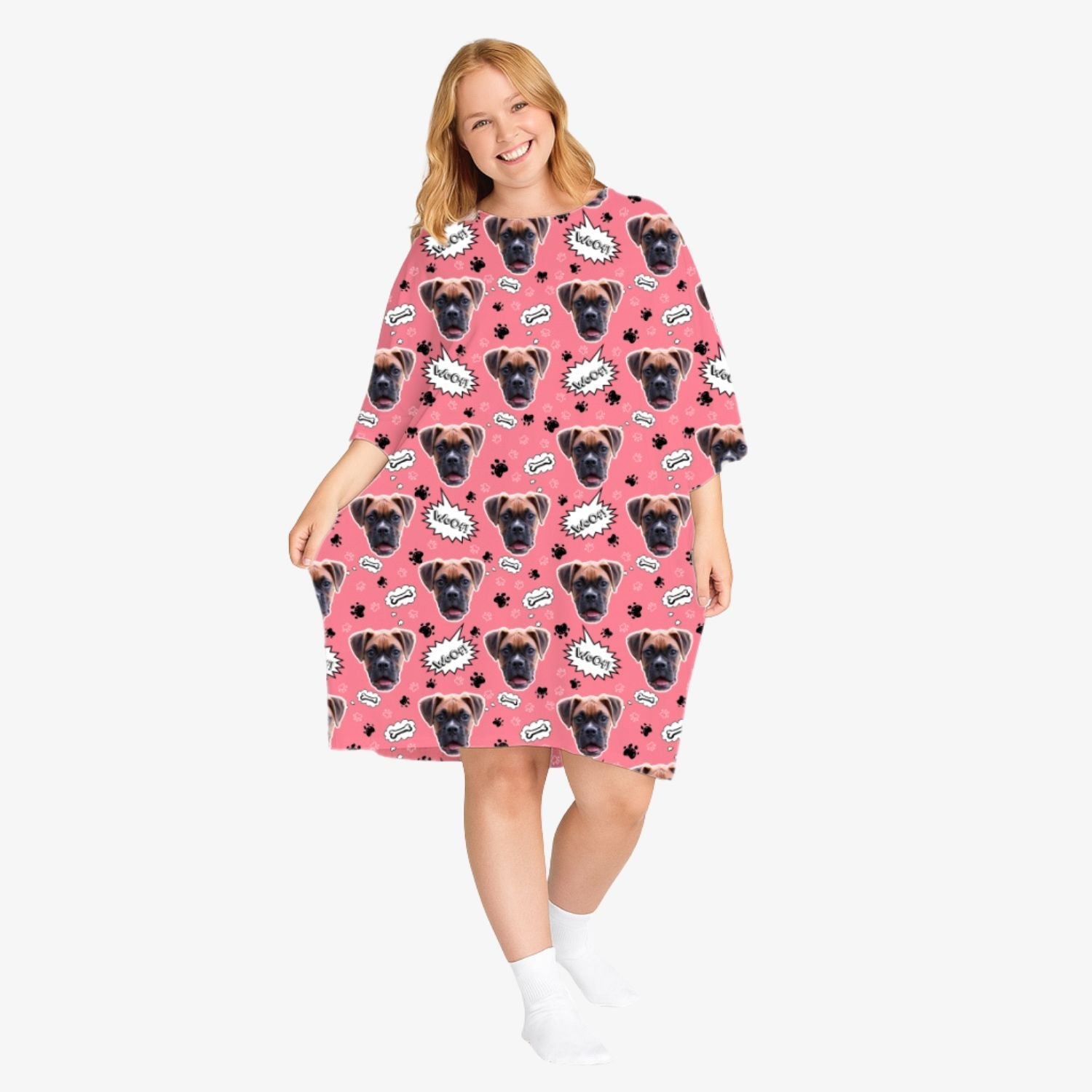 Dog Woof Custom Sleep Tee