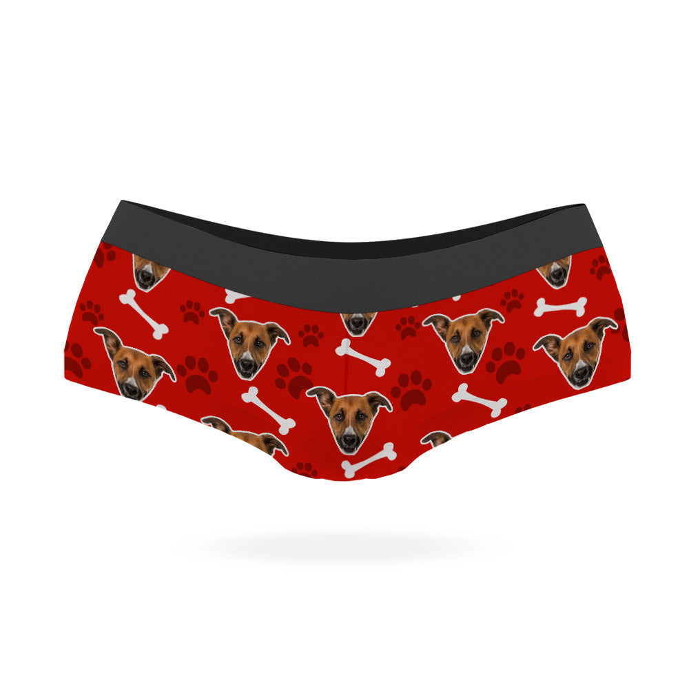 Personalized Knickers With Dogs Face On