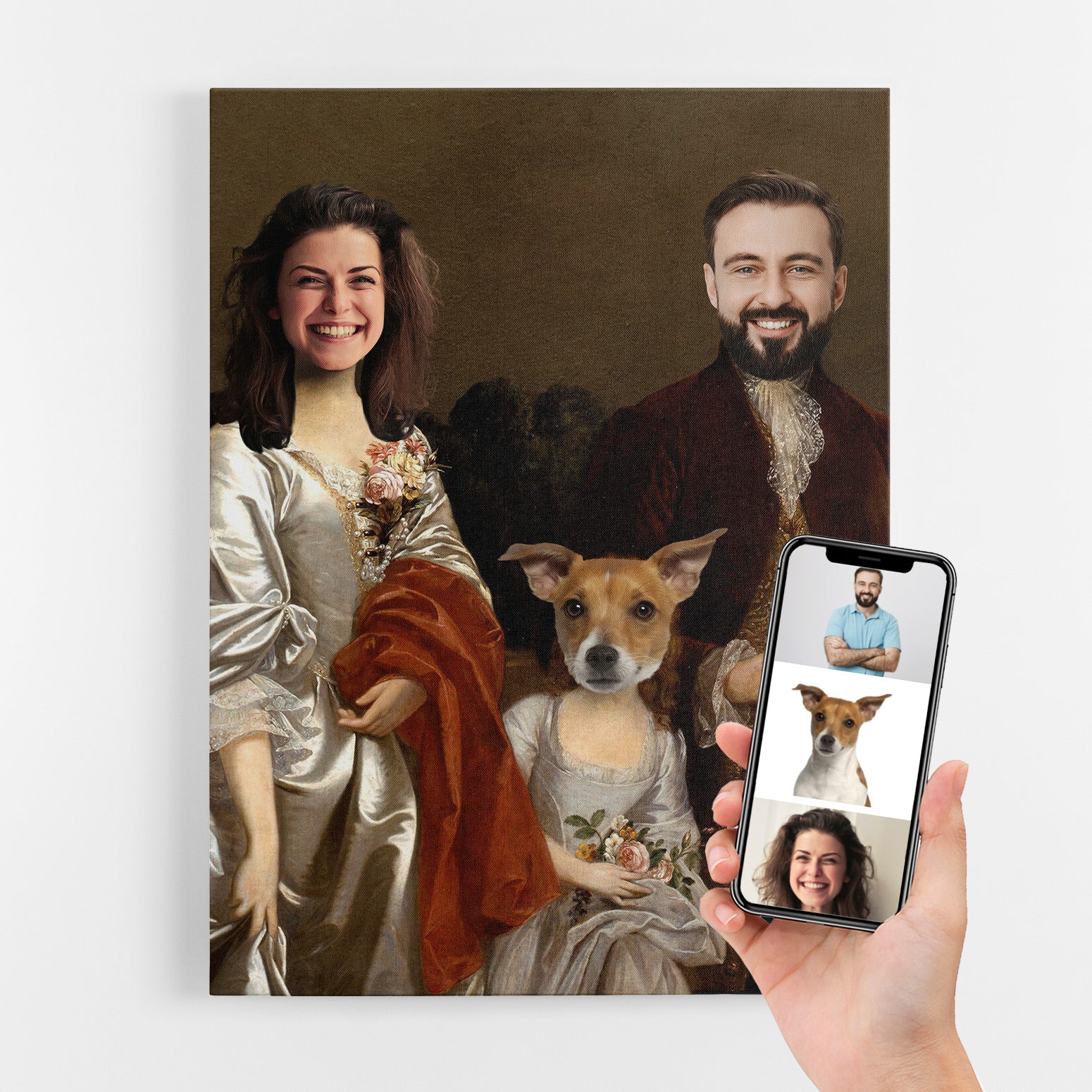 Shakespearean Family Portrait Canvas