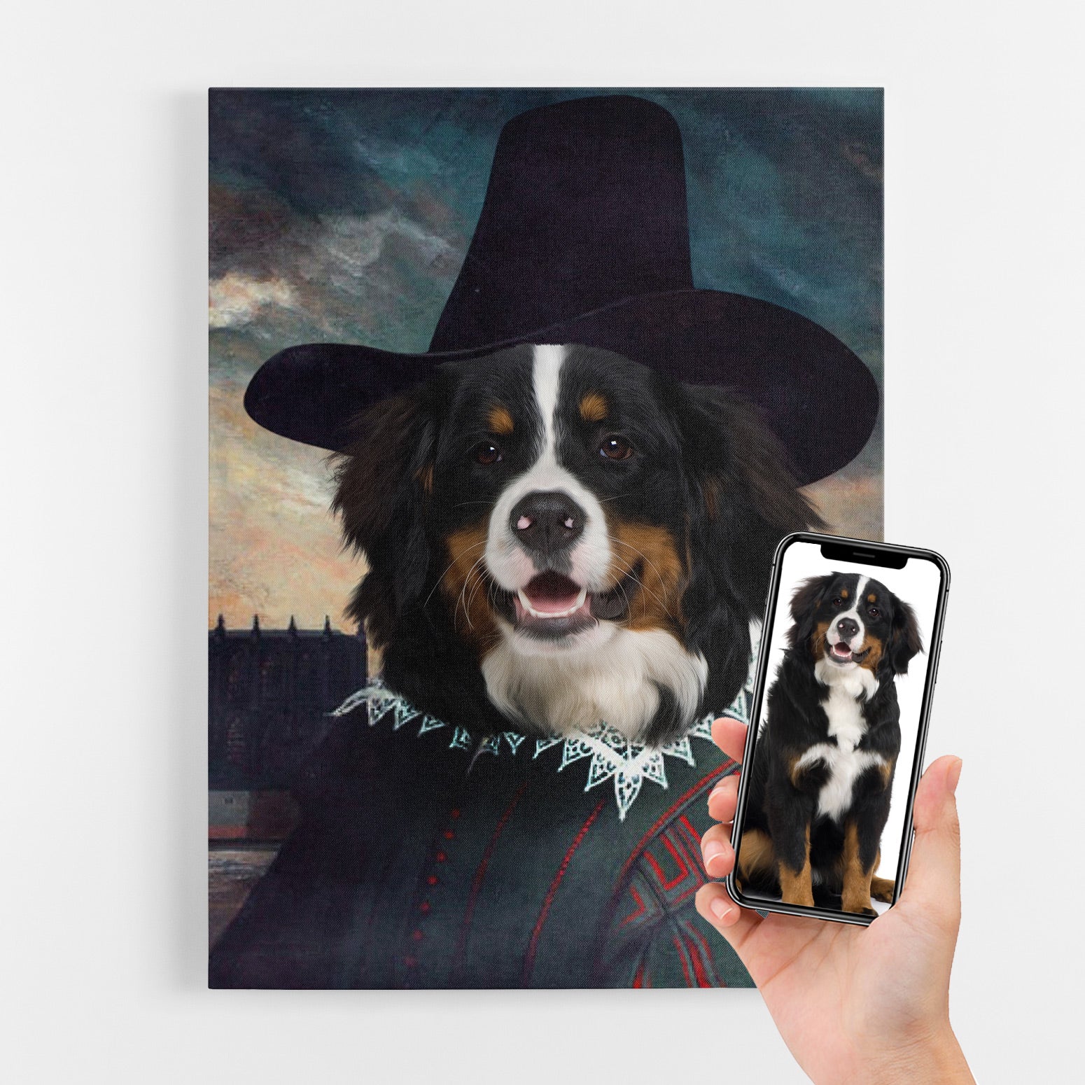 Guy Fawkes Portrait Canvas