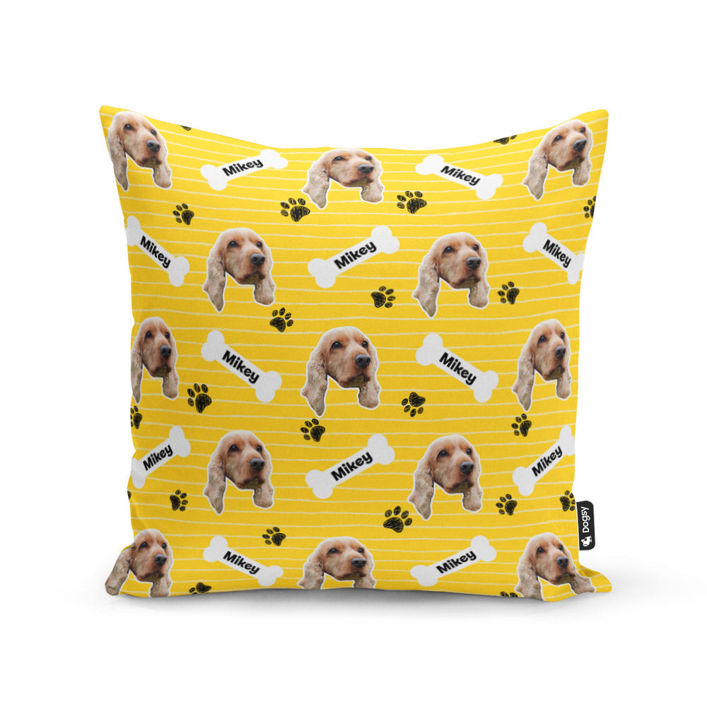 Mikey Sponsors Name Cushion