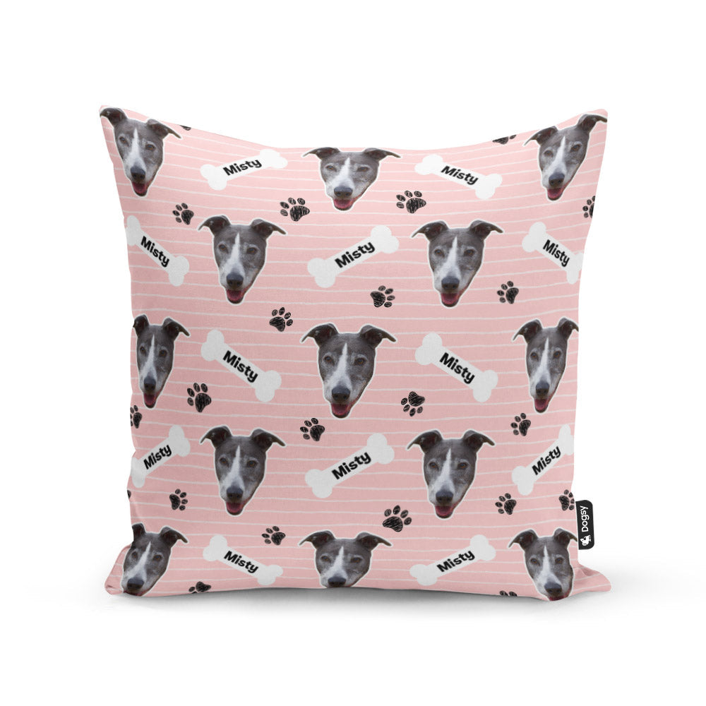 Pink Misty Sponsors Name Cushion
