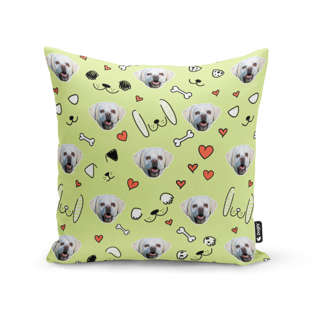 Green Rolo Sponsors Doodle Cushion