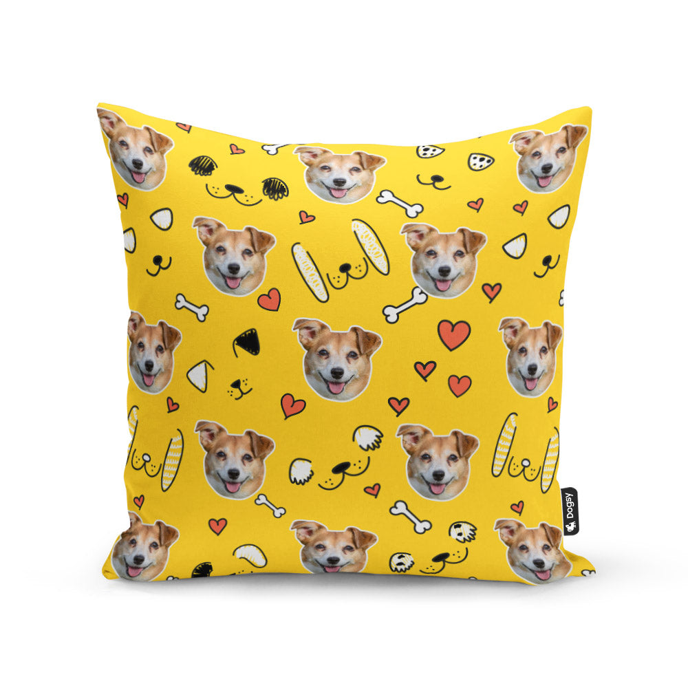 Yellow Hobo Sponsors Doodle Cushion