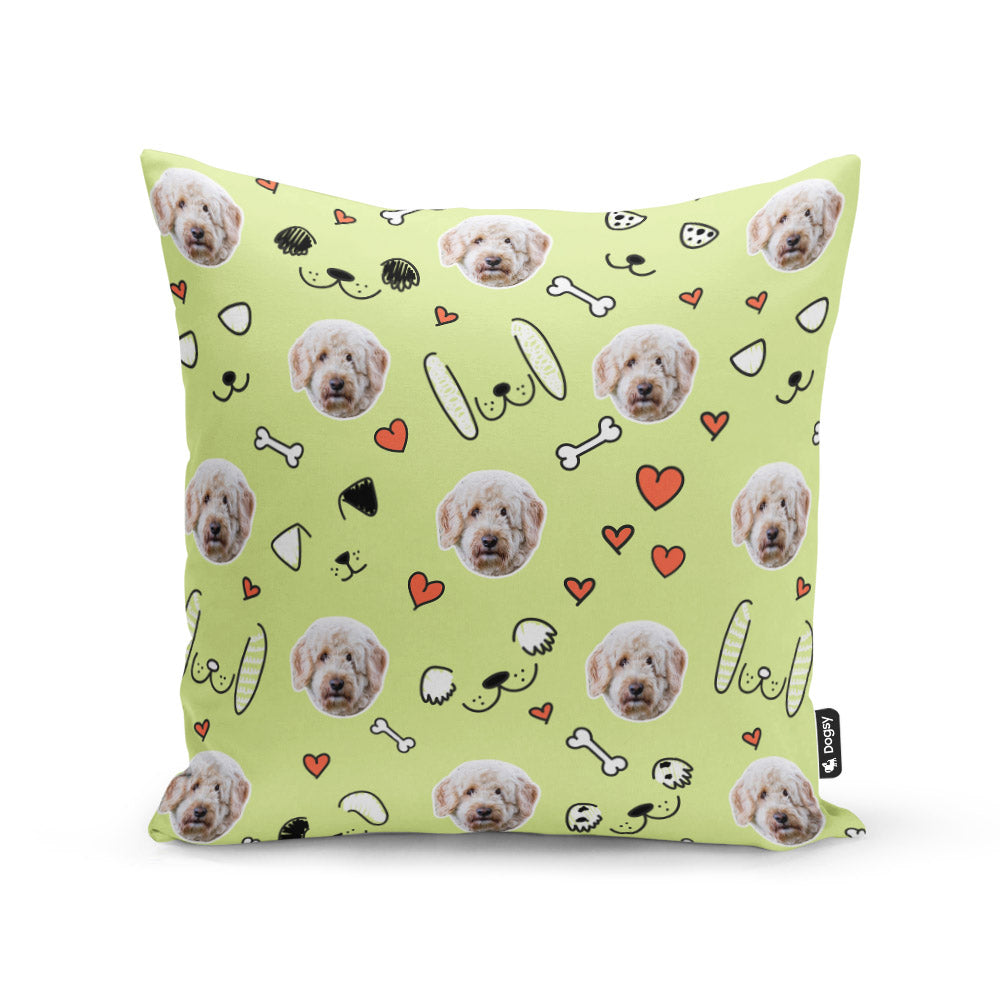 Green Rosie Sponsors Doodle Cushion
