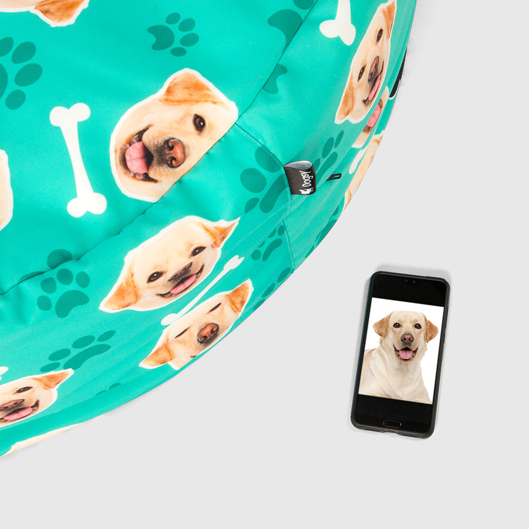 Dog Photo Beanbag