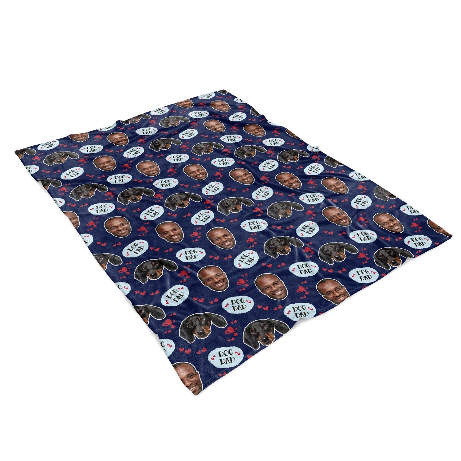 Dog Dad Blanket