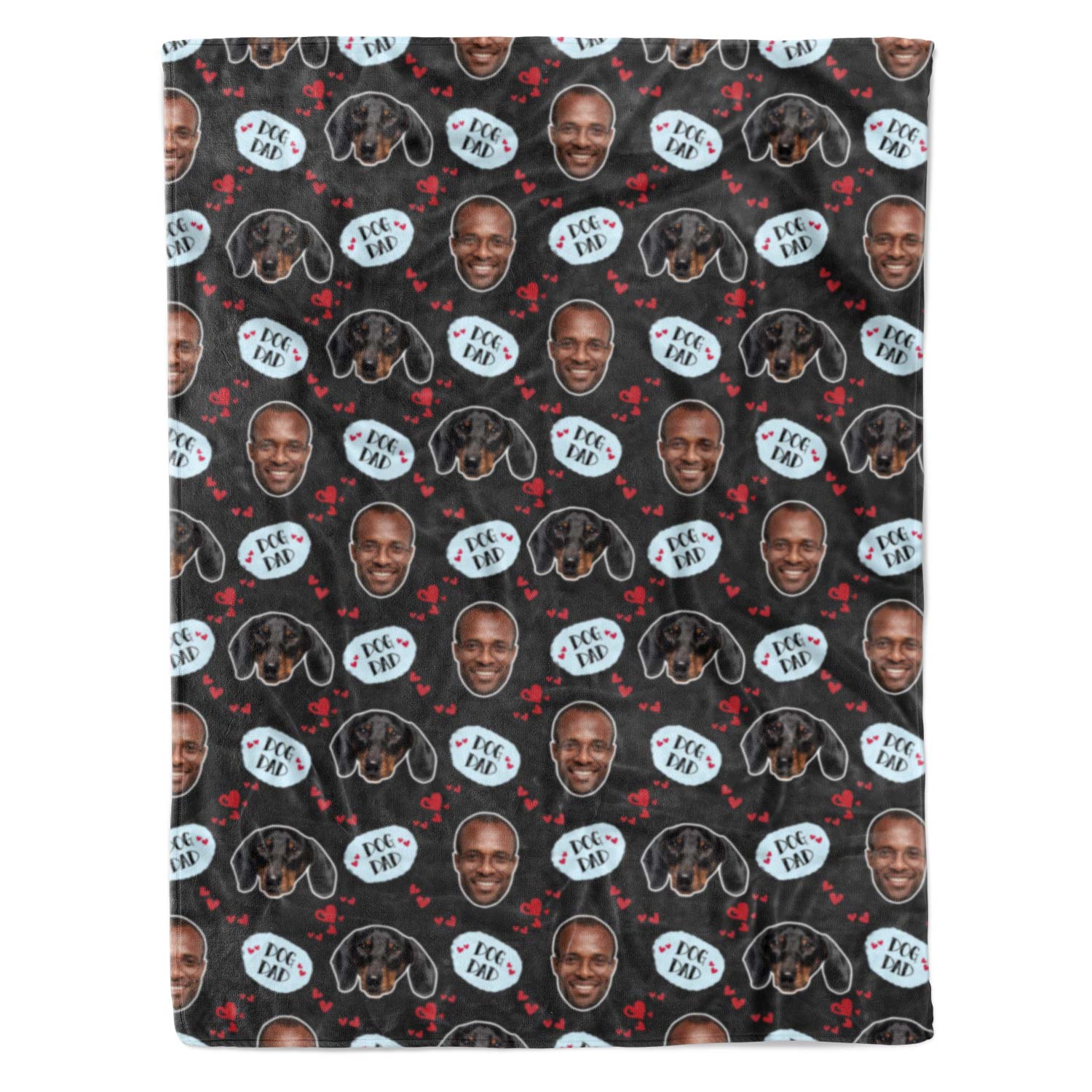 Dog Dad Blanket