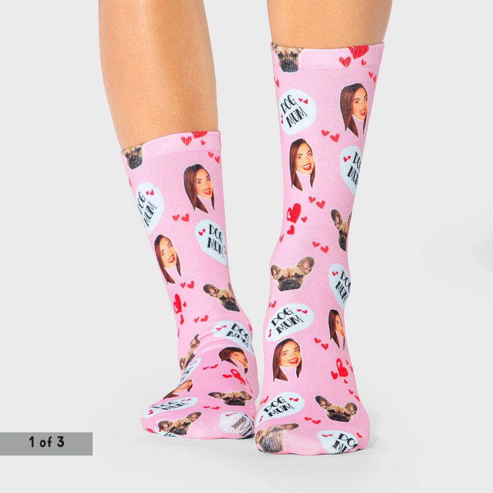 Dog Mum Sock Gift Set